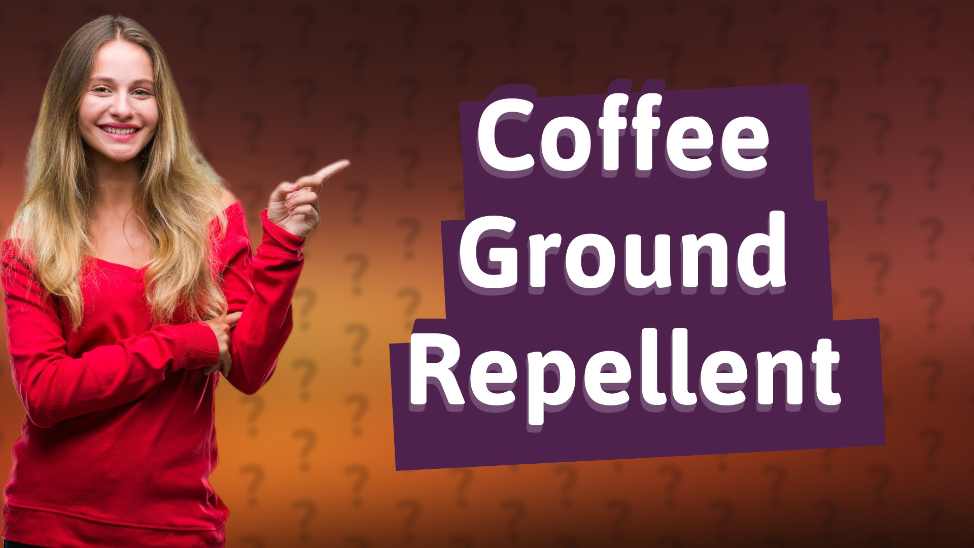 Coffee Ground Repellent