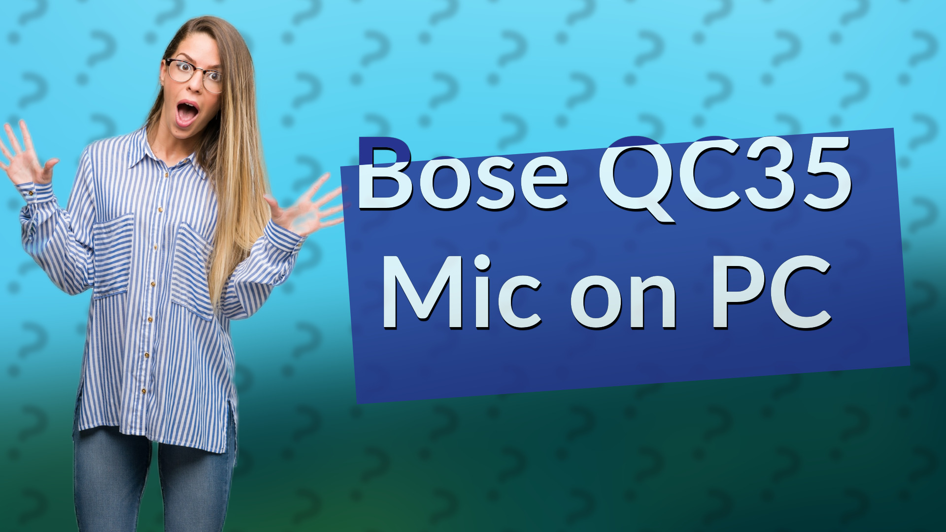 Bose QC35 Mic on PC
