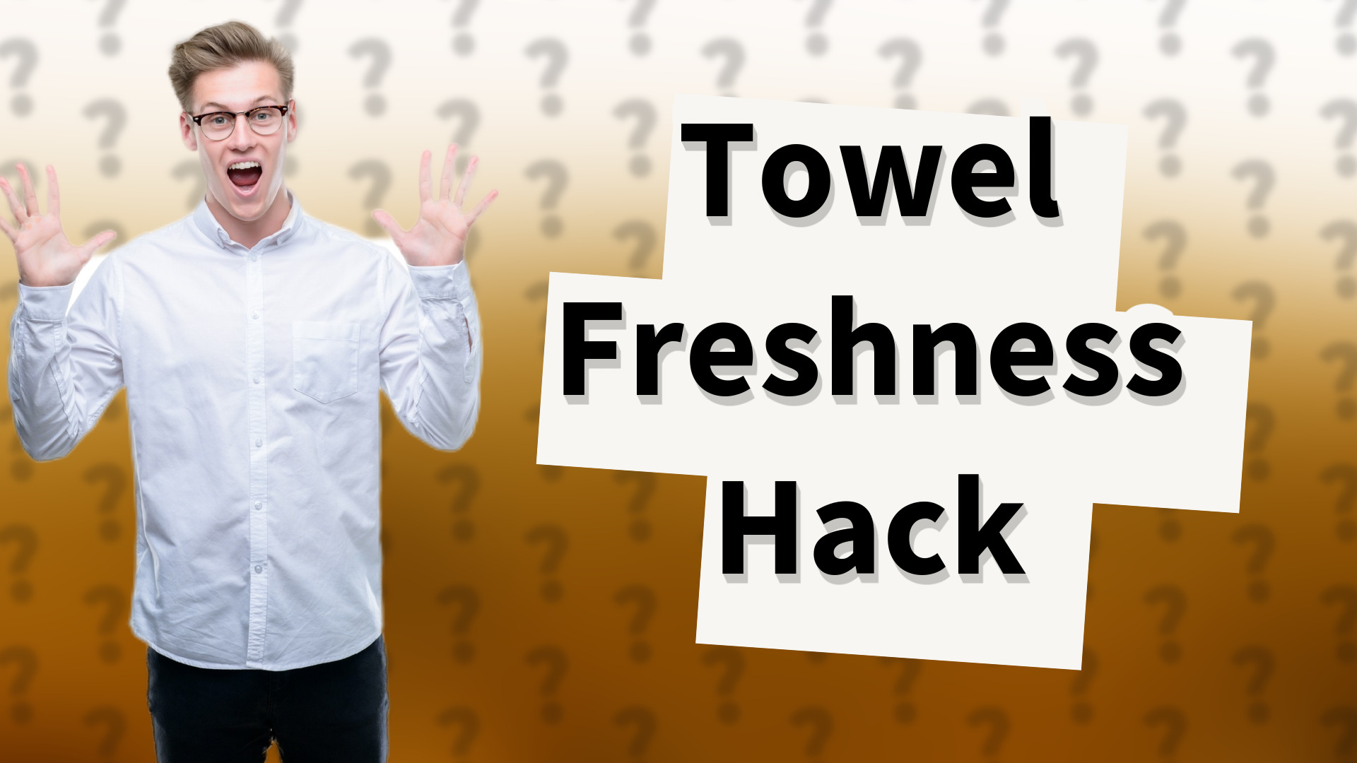 Towel Freshness Hack