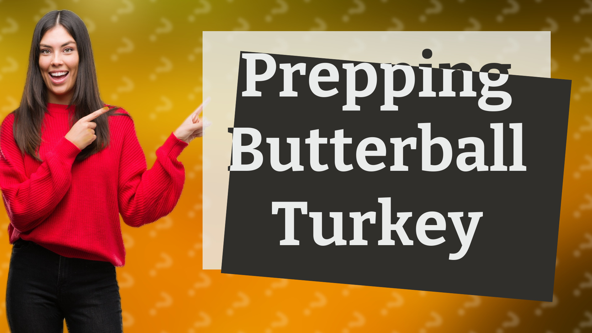 Prepping Butterball Turkey