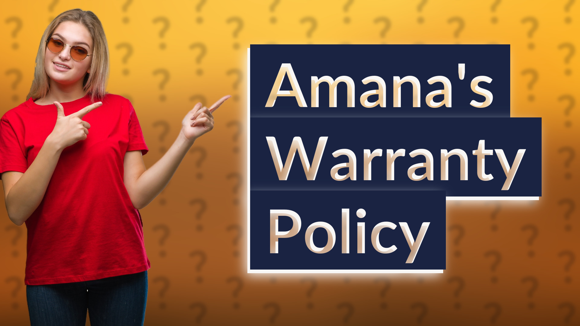 Amana's Warranty Policy
