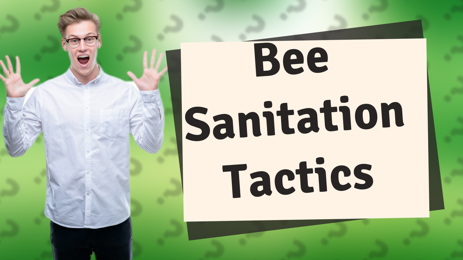 Bee Sanitation Tactics