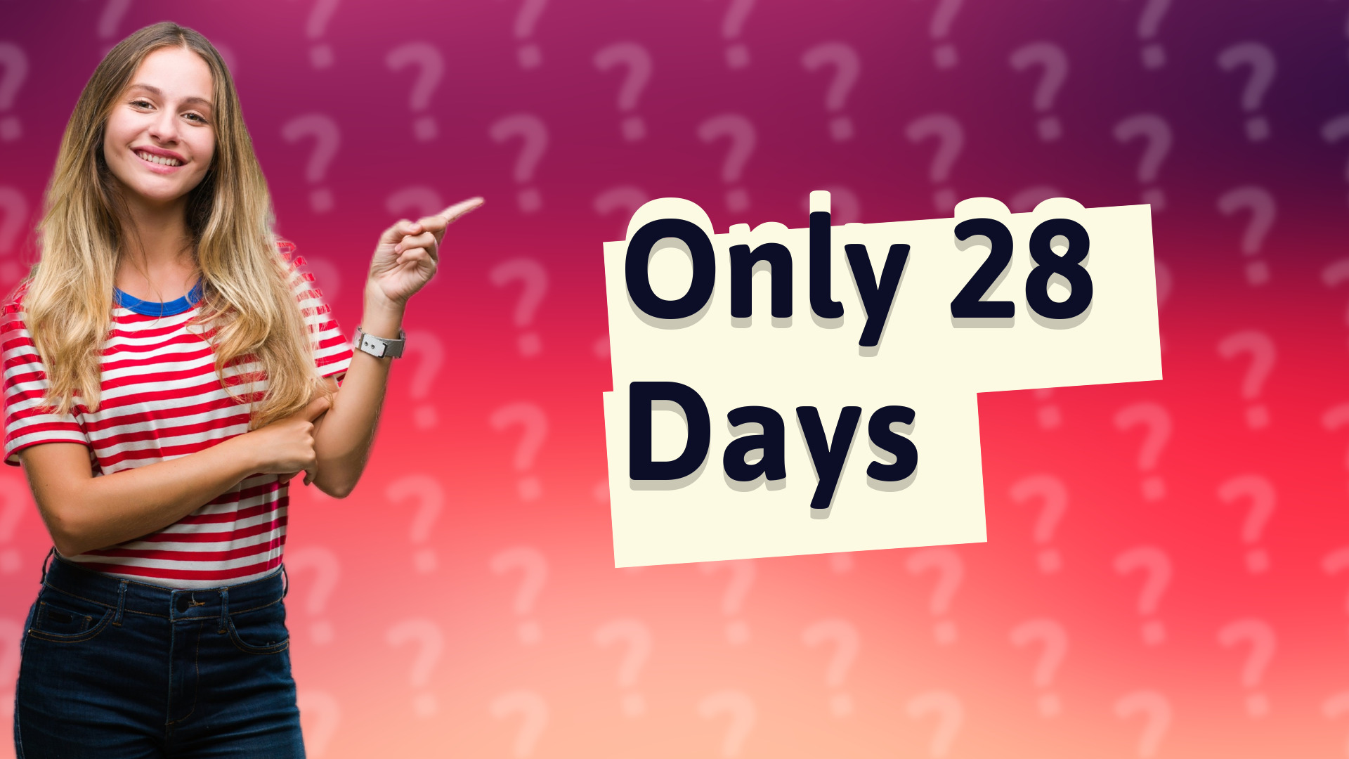 Only 28 Days