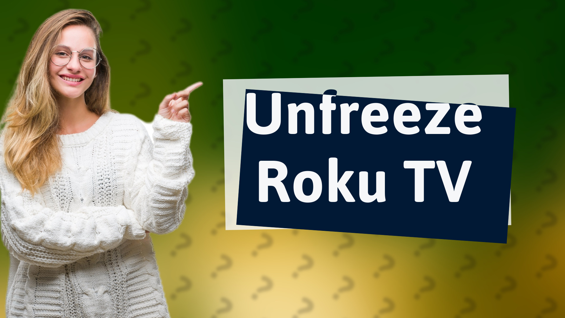Unfreeze Roku TV