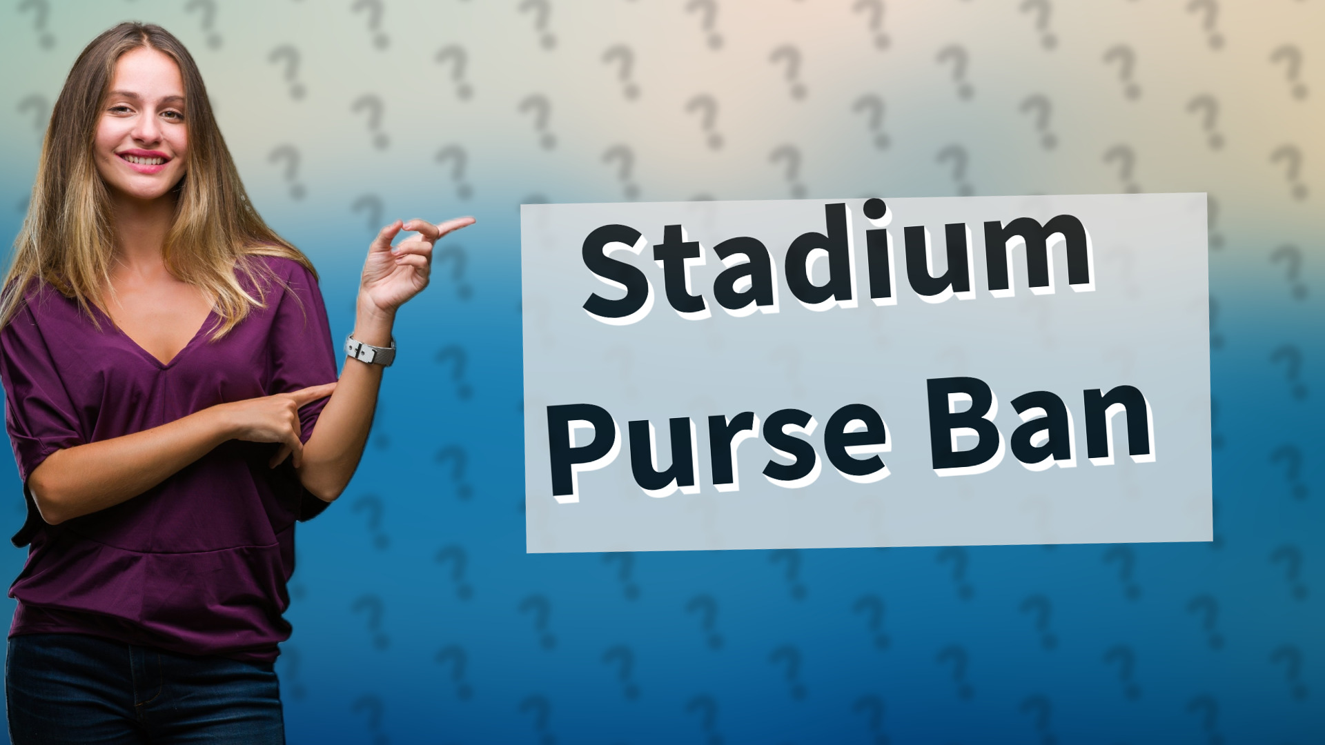 Stadium Purse Ban