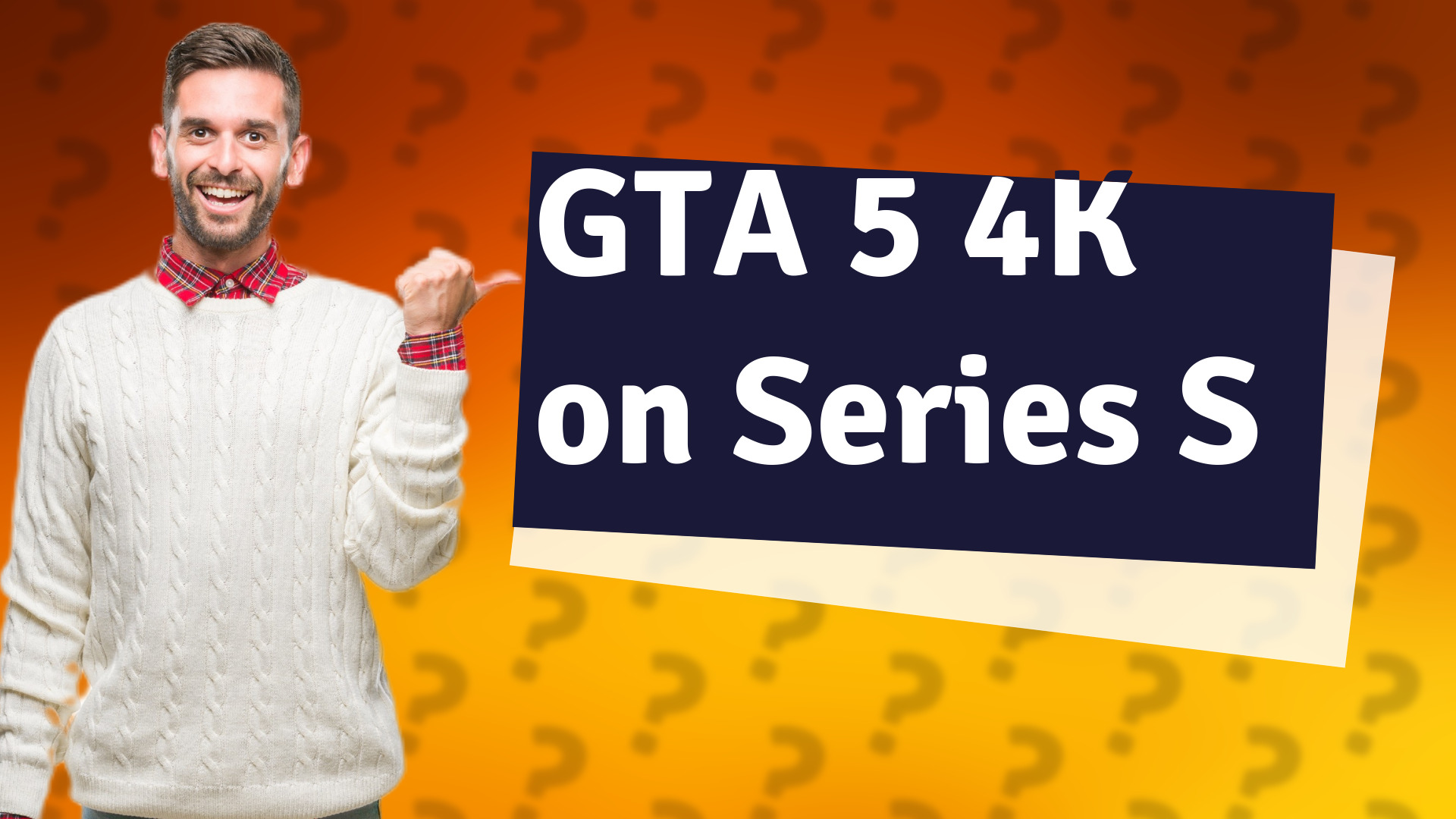 GTA 5 4K on Series S