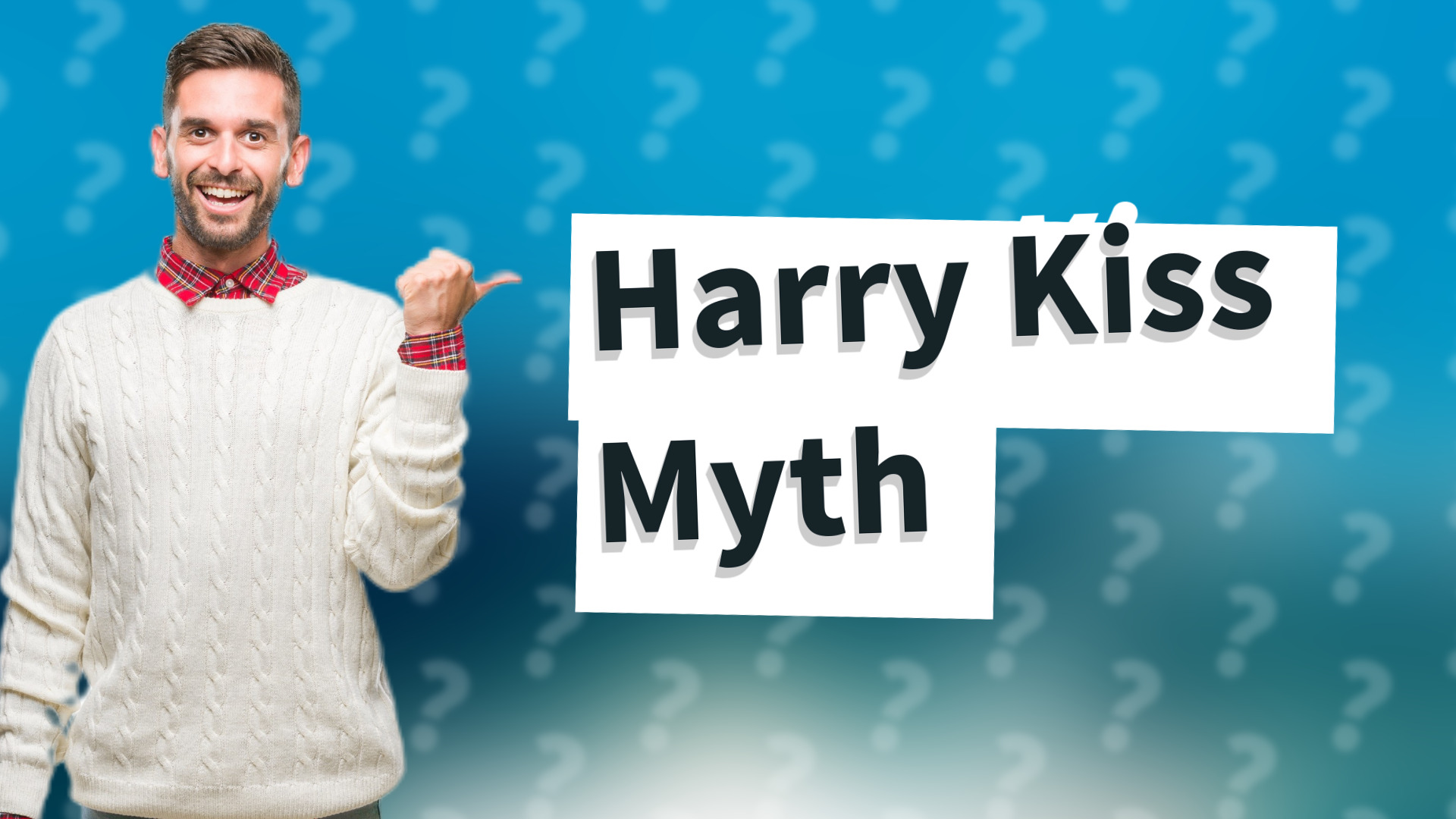Harry Kiss Myth