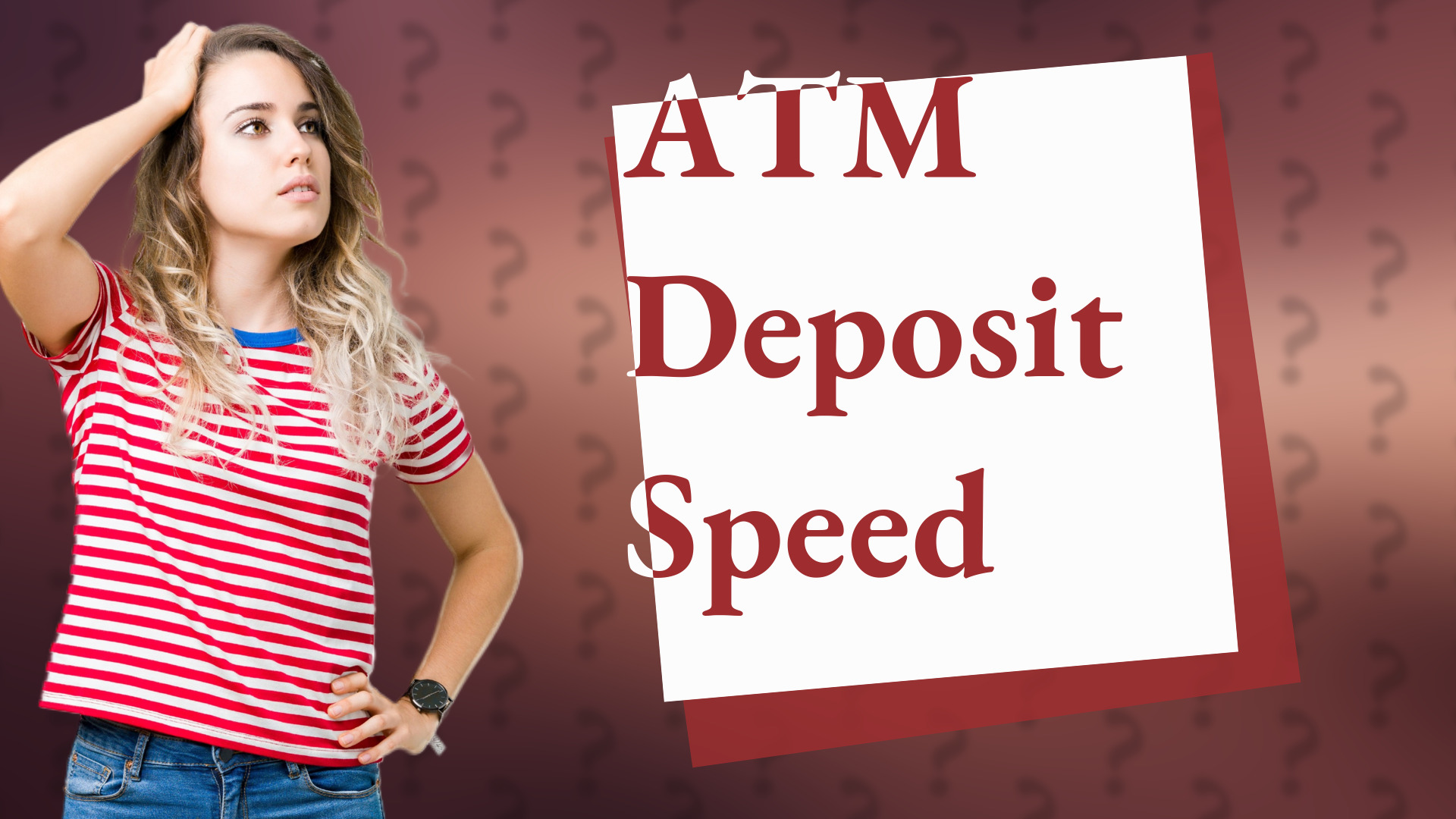ATM Deposit Speed