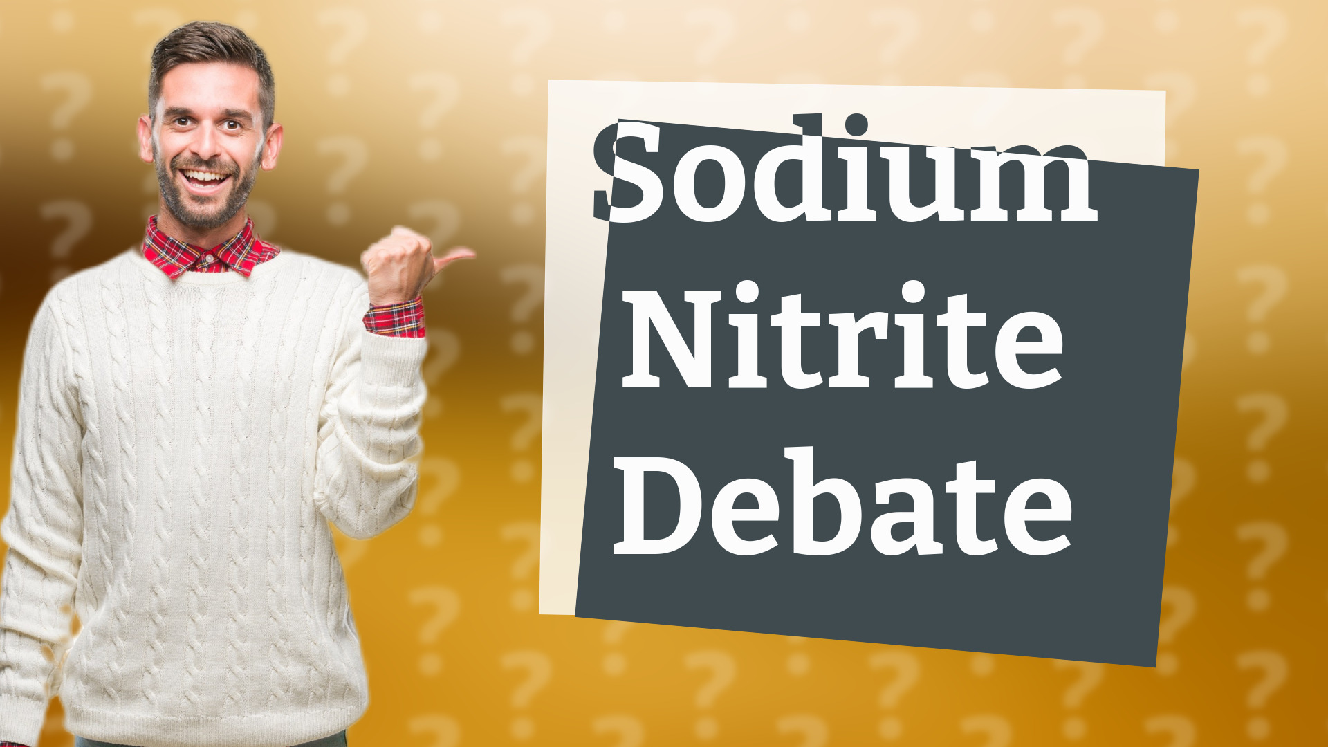 Sodium Nitrite Debate