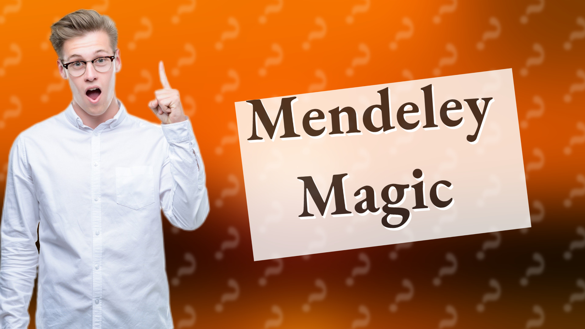 Mendeley Magic