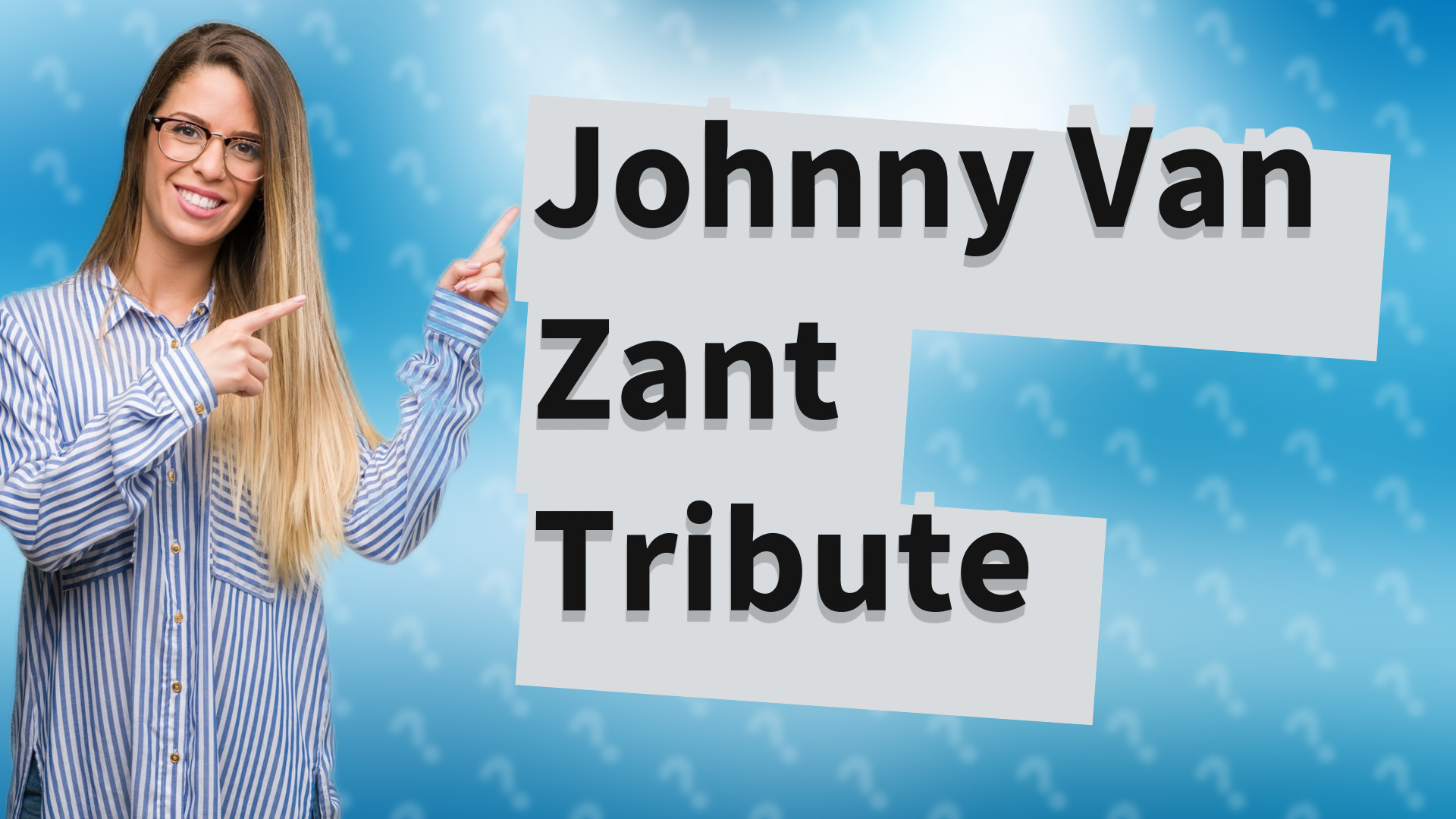 Johnny Van Zant Tribute
