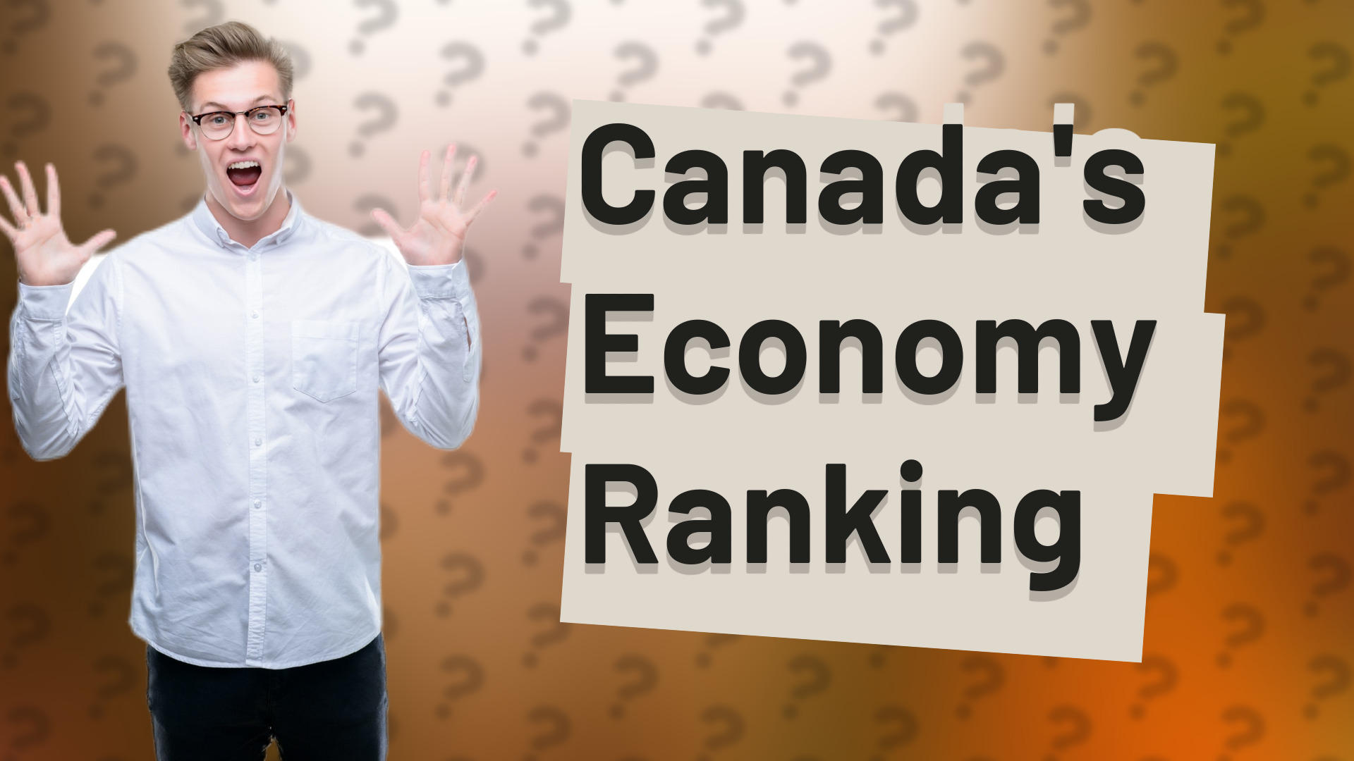 Canada's Economy Ranking