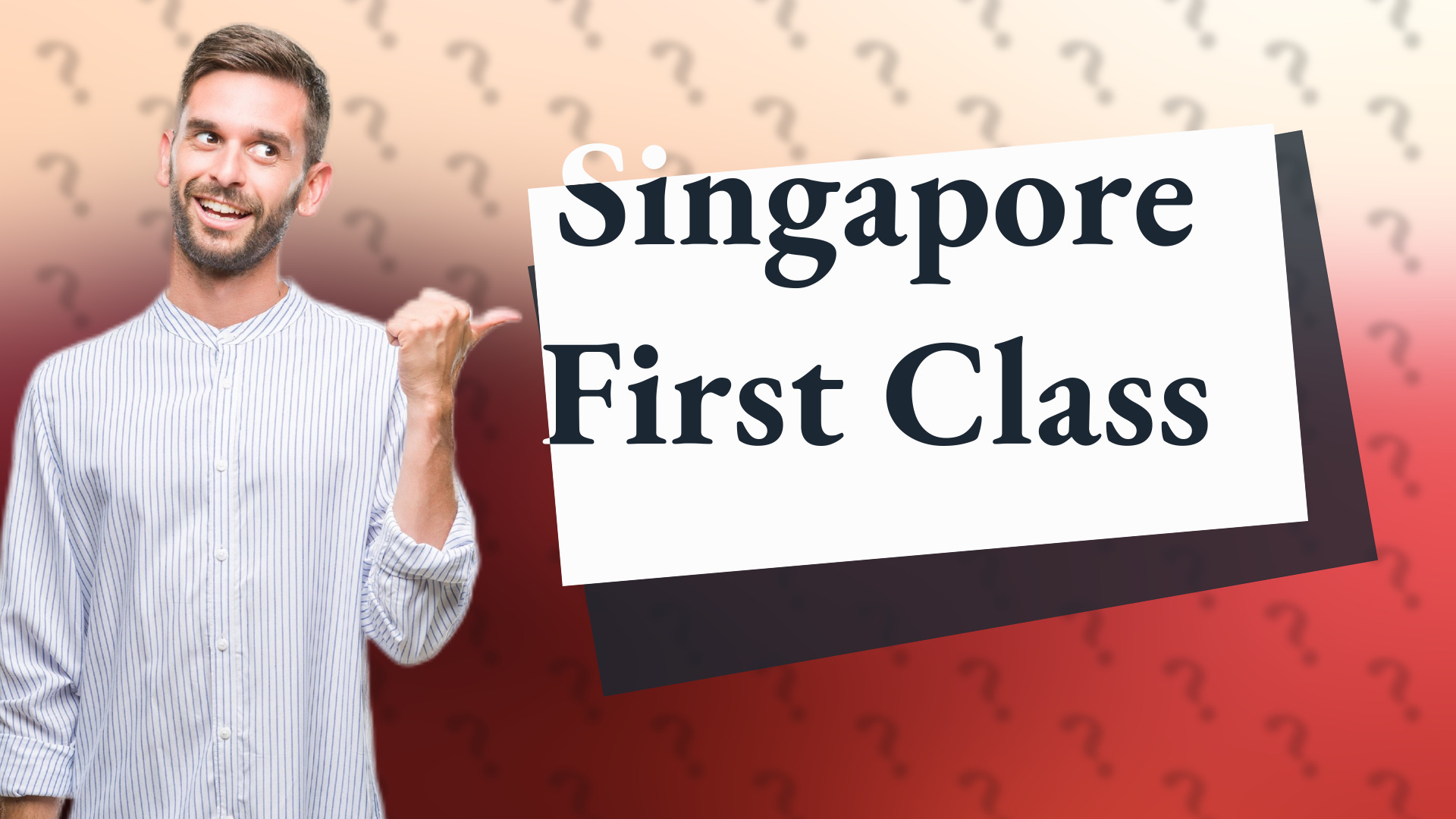 Singapore First Class