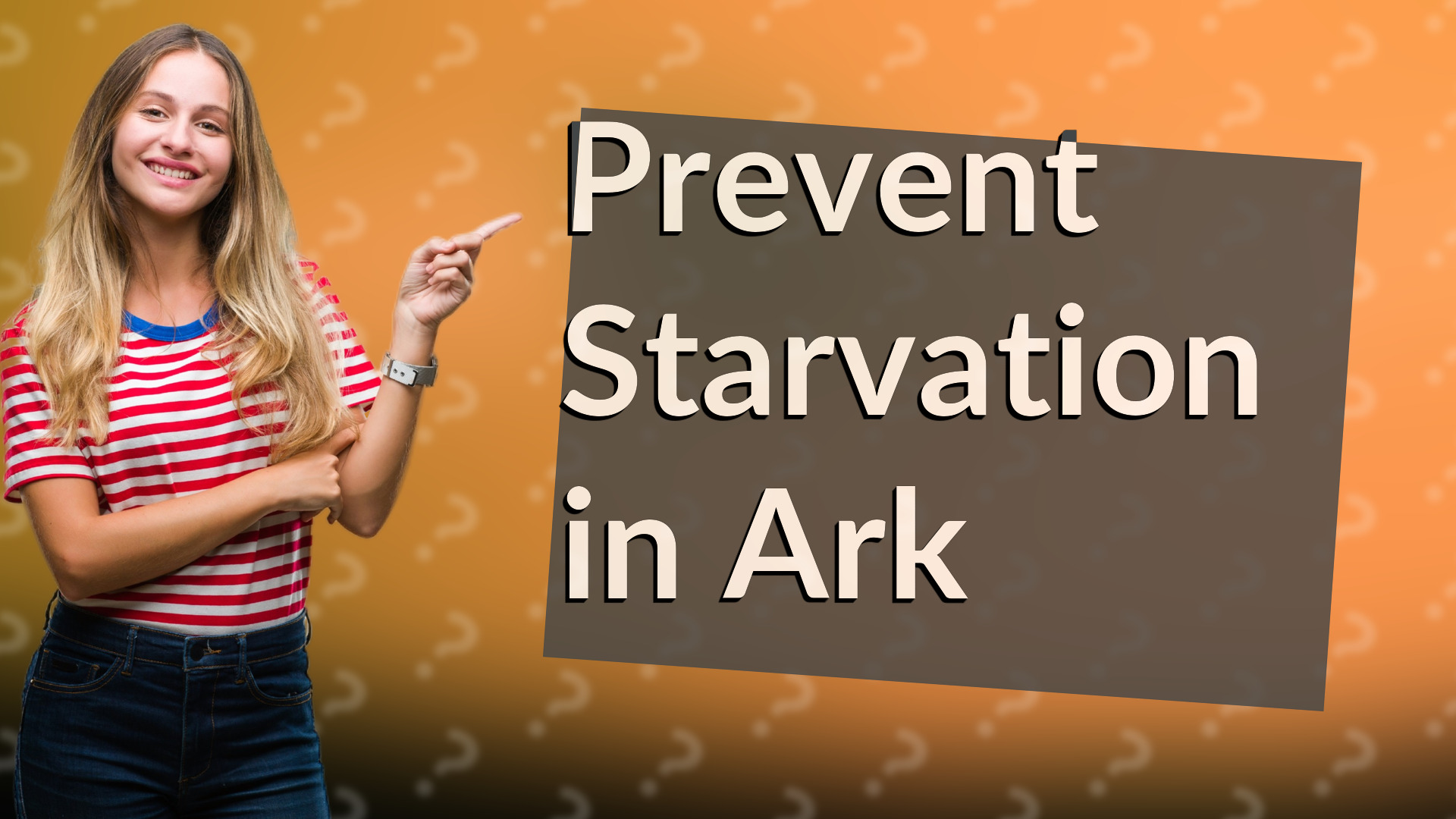 Prevent Starvation in Ark