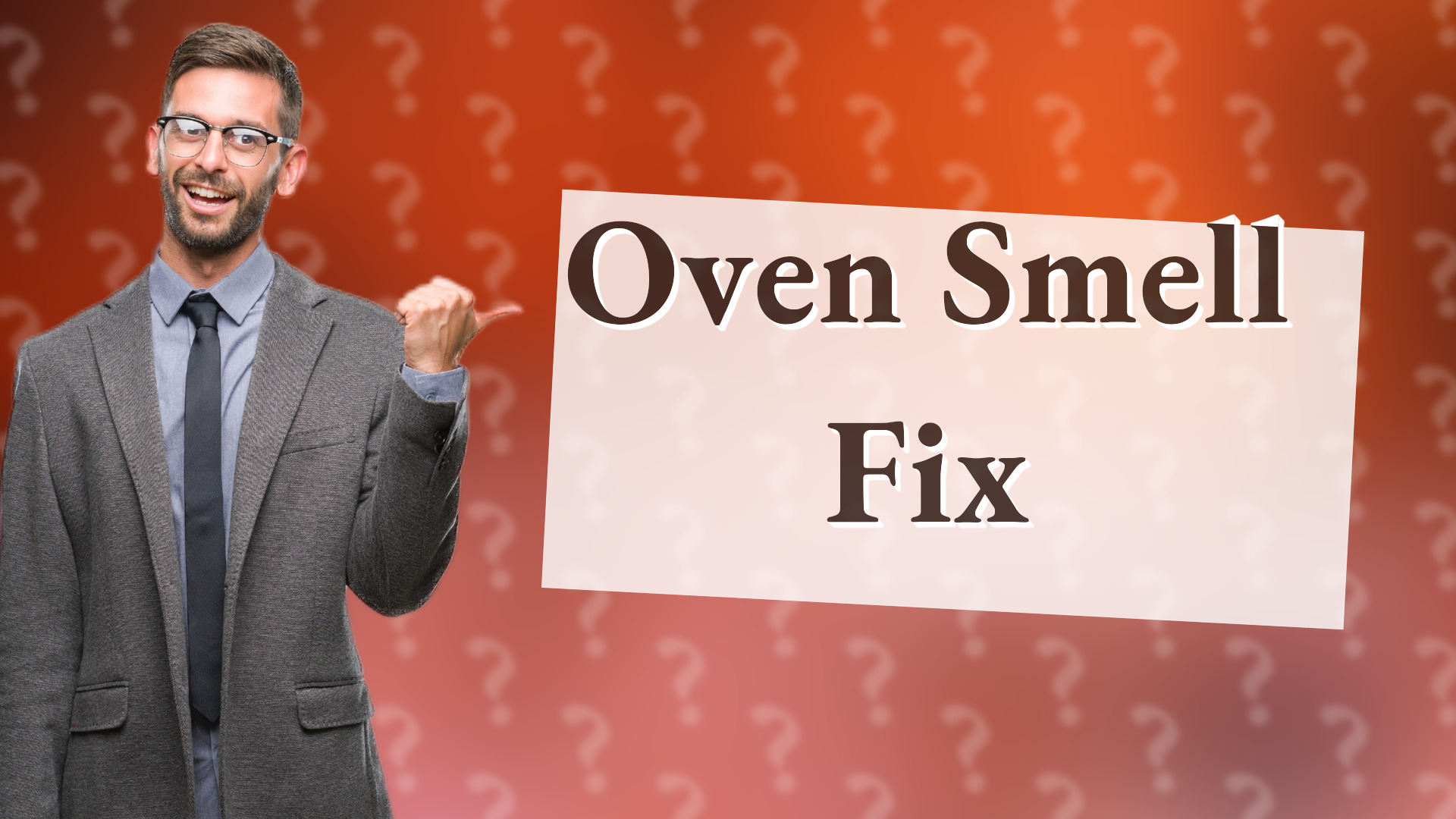 Oven Smell Fix