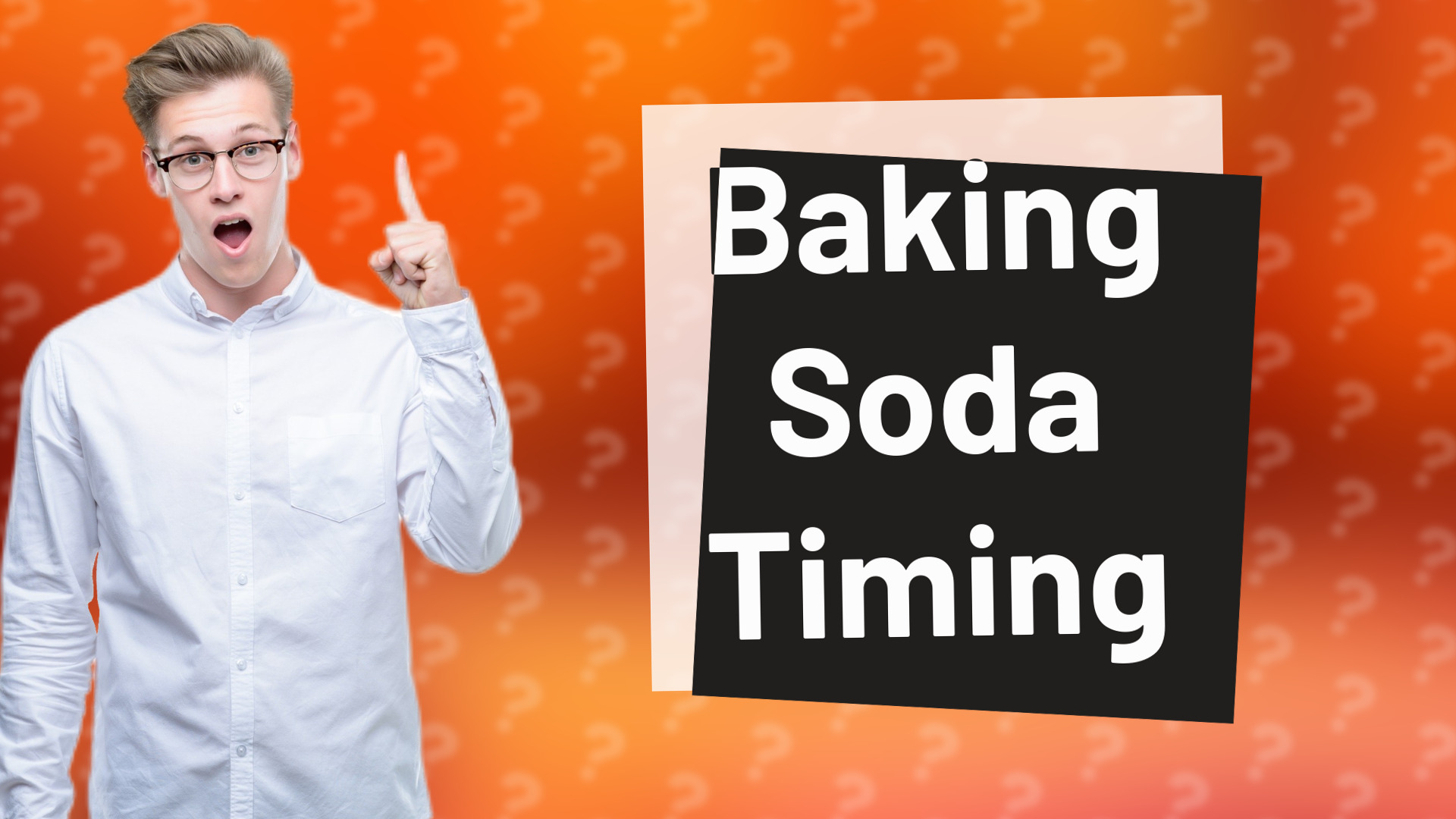 Baking Soda Timing