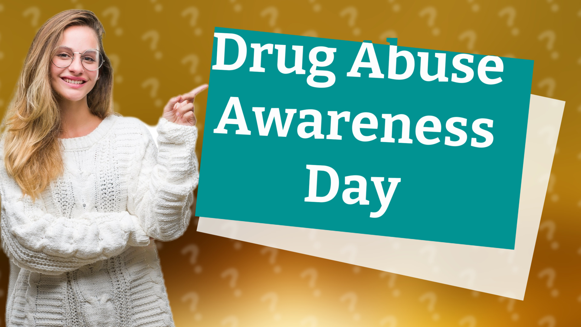 Drug Abuse Awareness Day