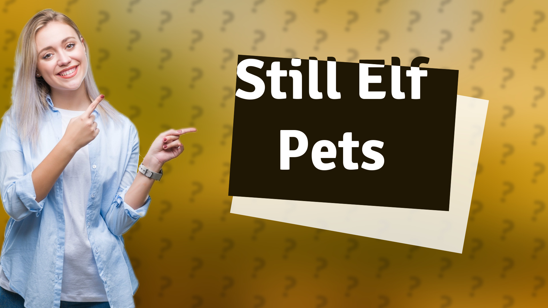 Still Elf Pets