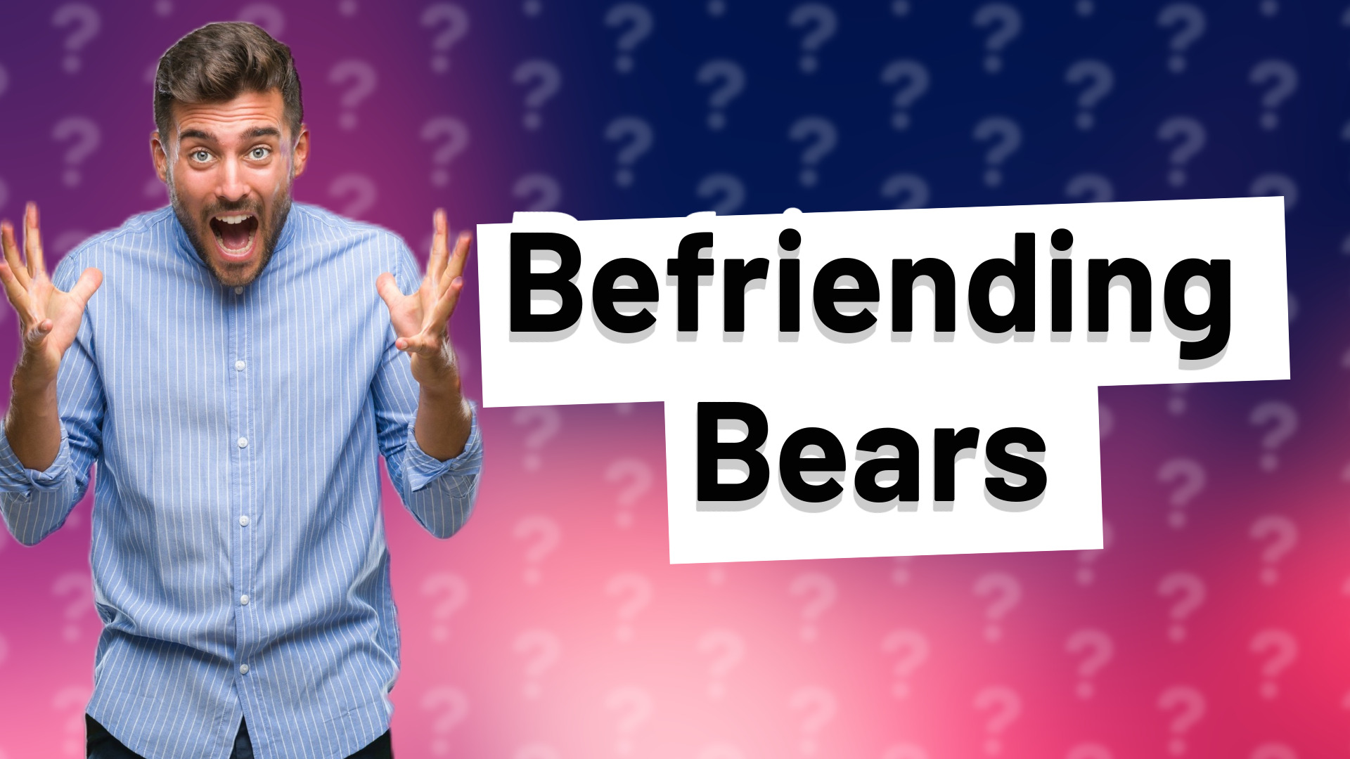 Befriending Bears