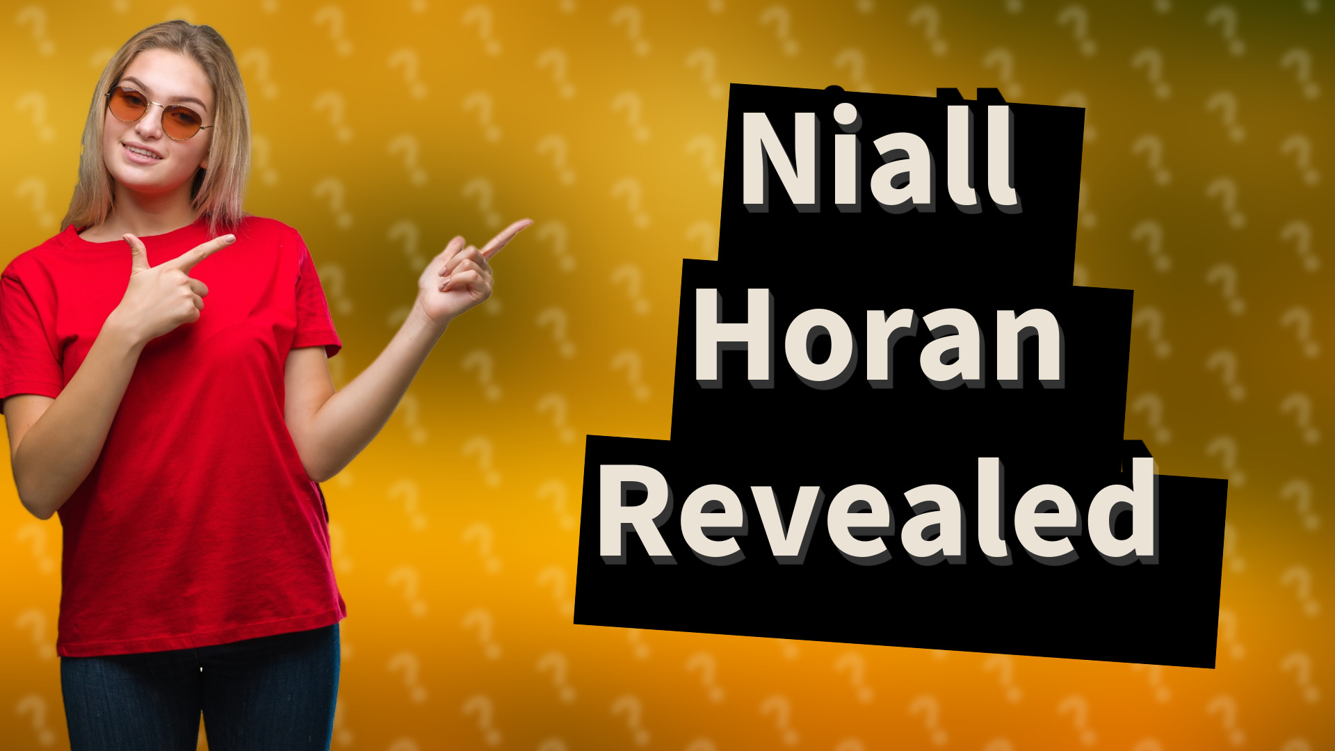 Niall Horan Revealed