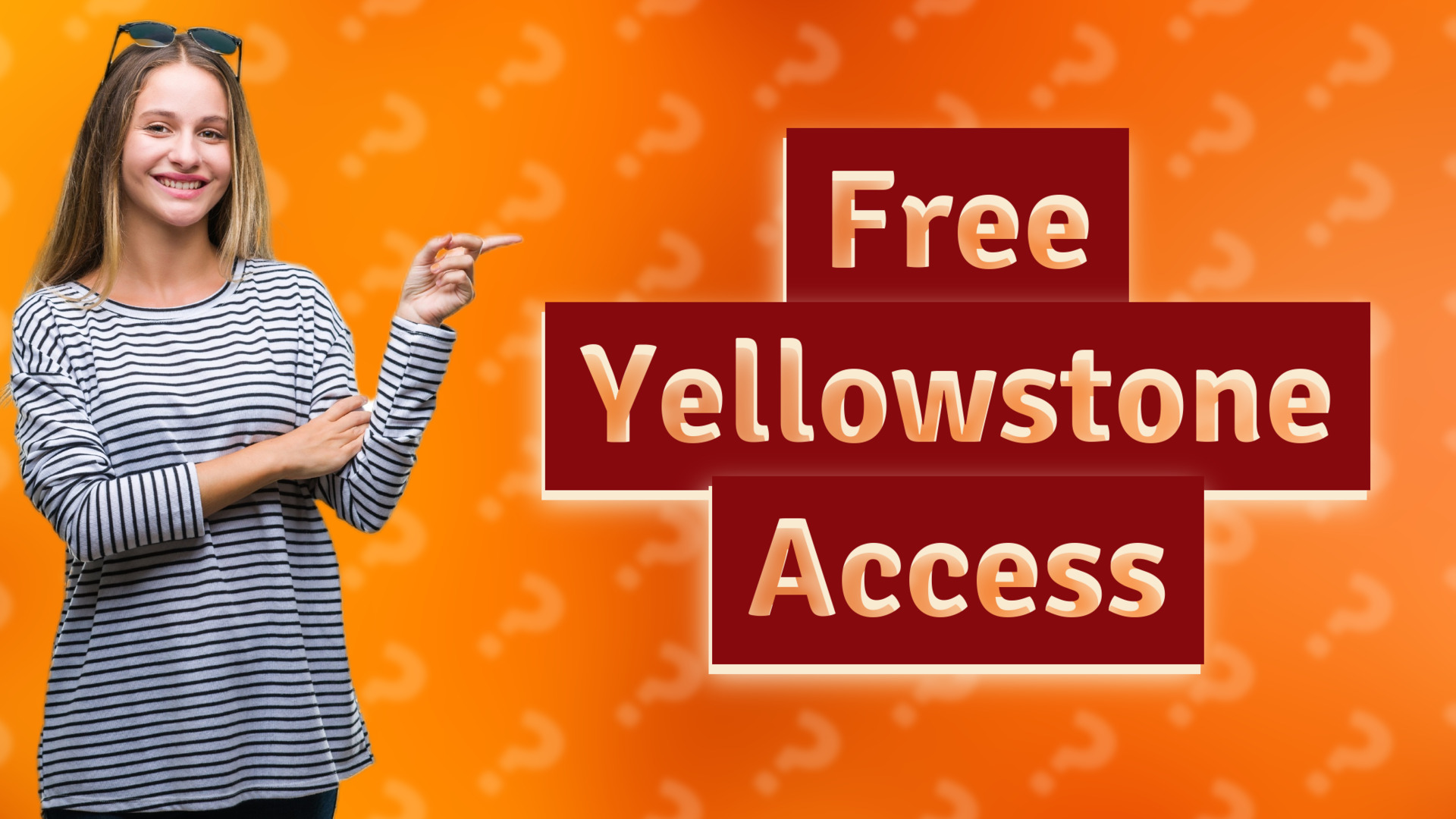 Free Yellowstone Access