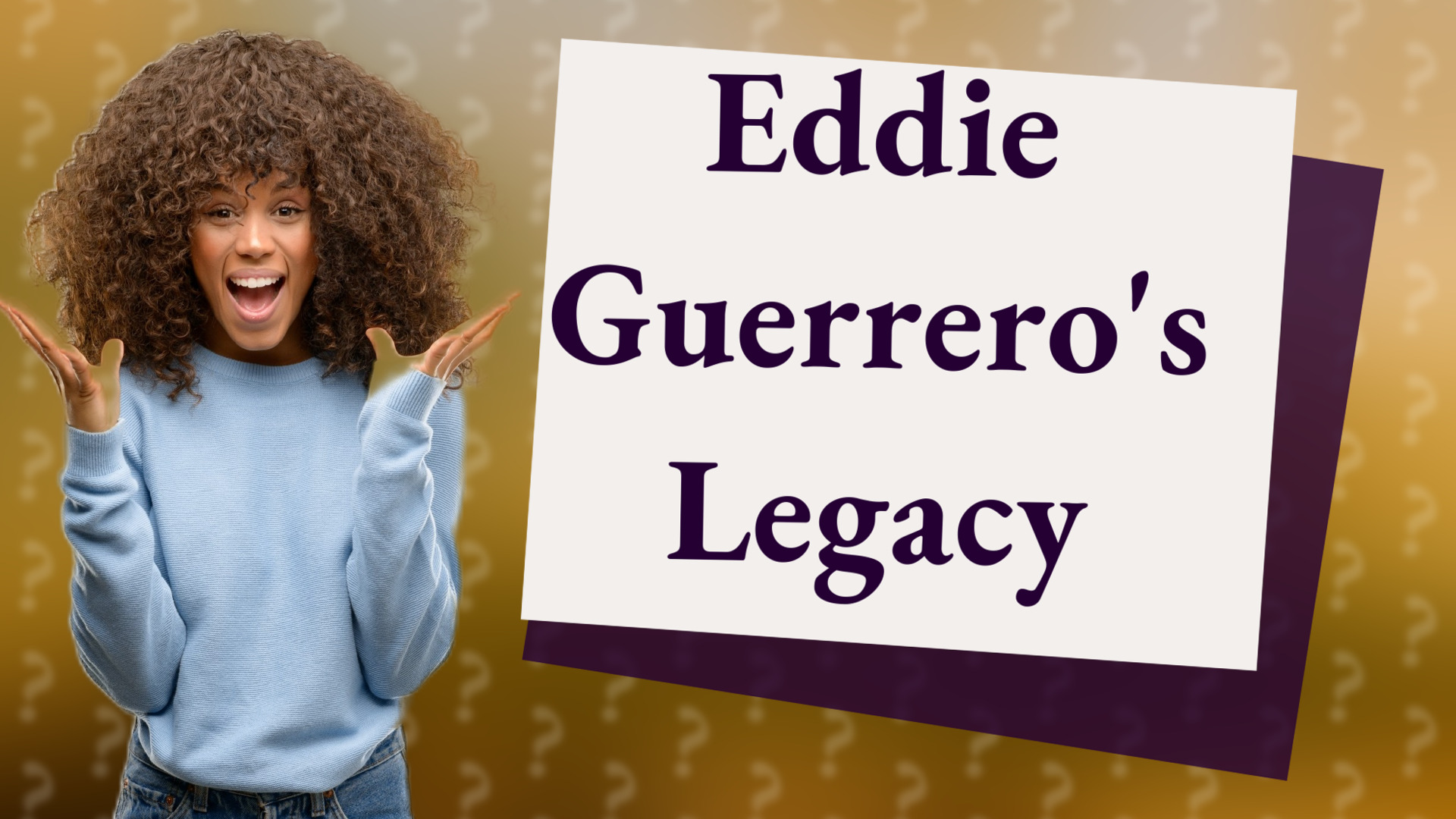 Eddie Guerrero's Legacy