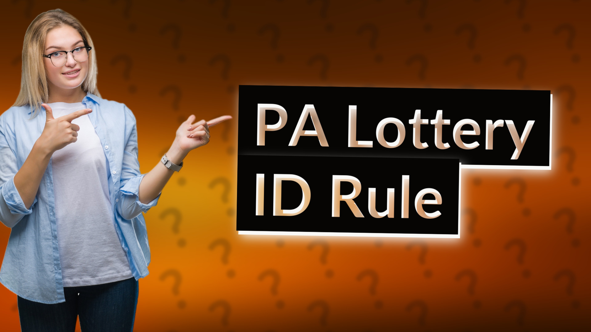 PA Lottery ID Rule