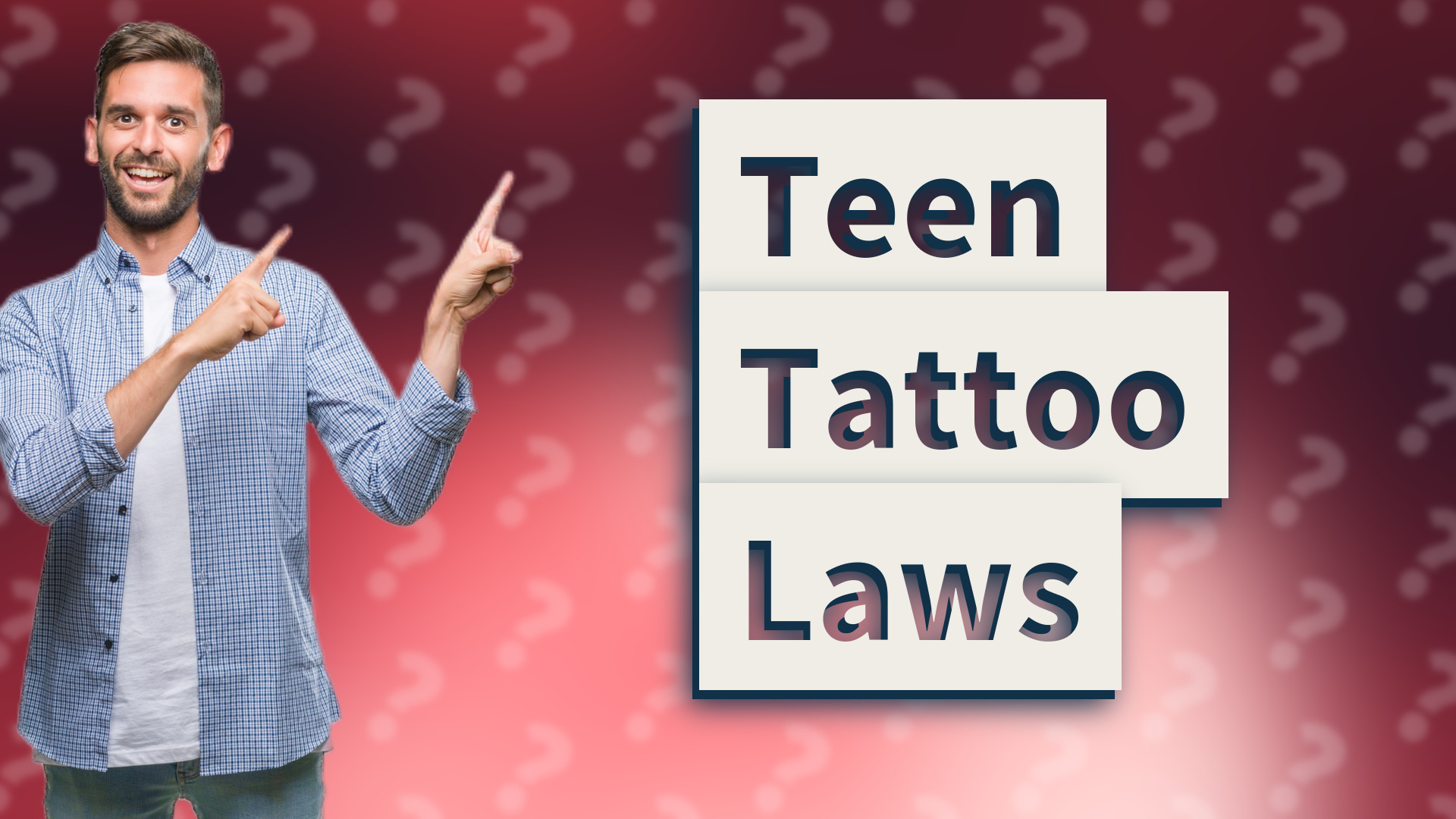 Teen Tattoo Laws