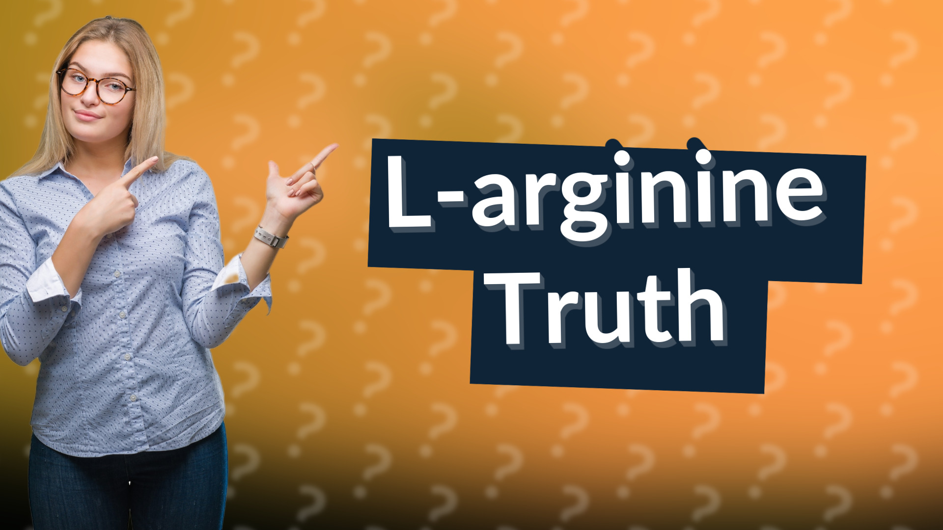 L-arginine Truth