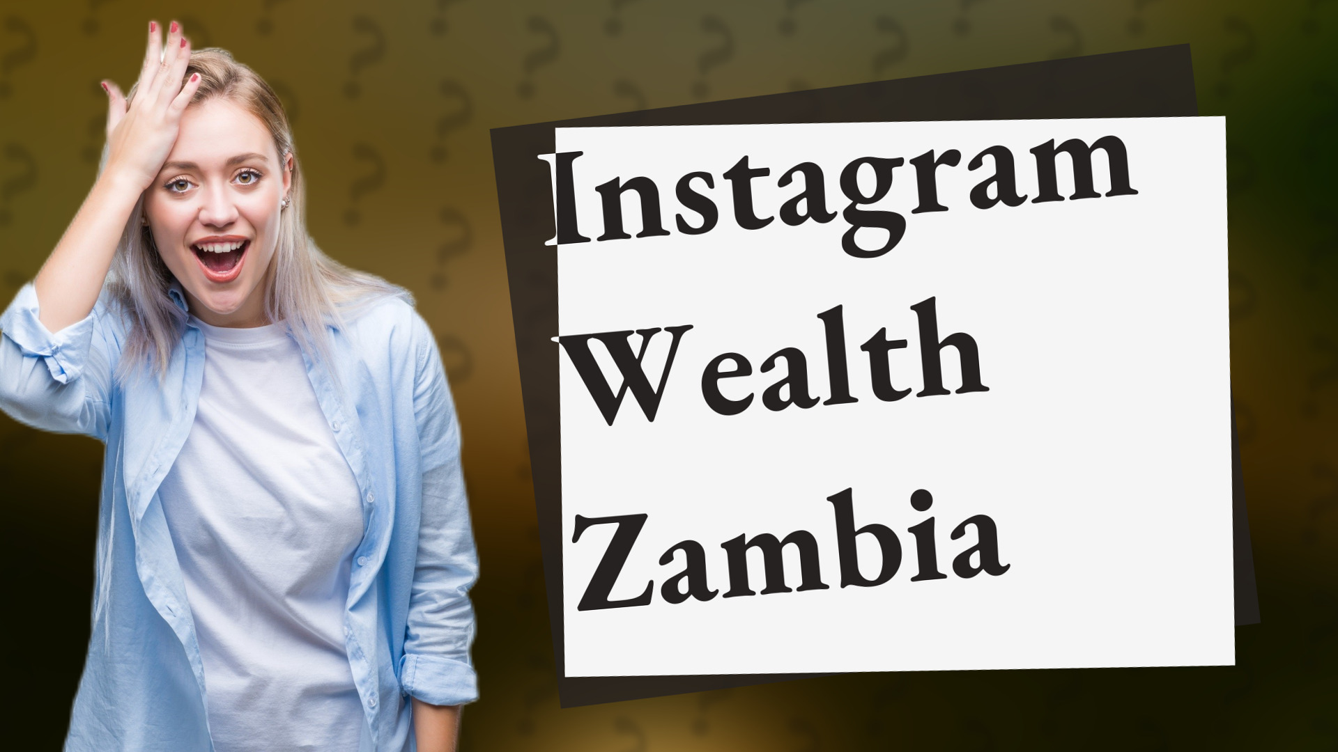 Instagram Wealth Zambia