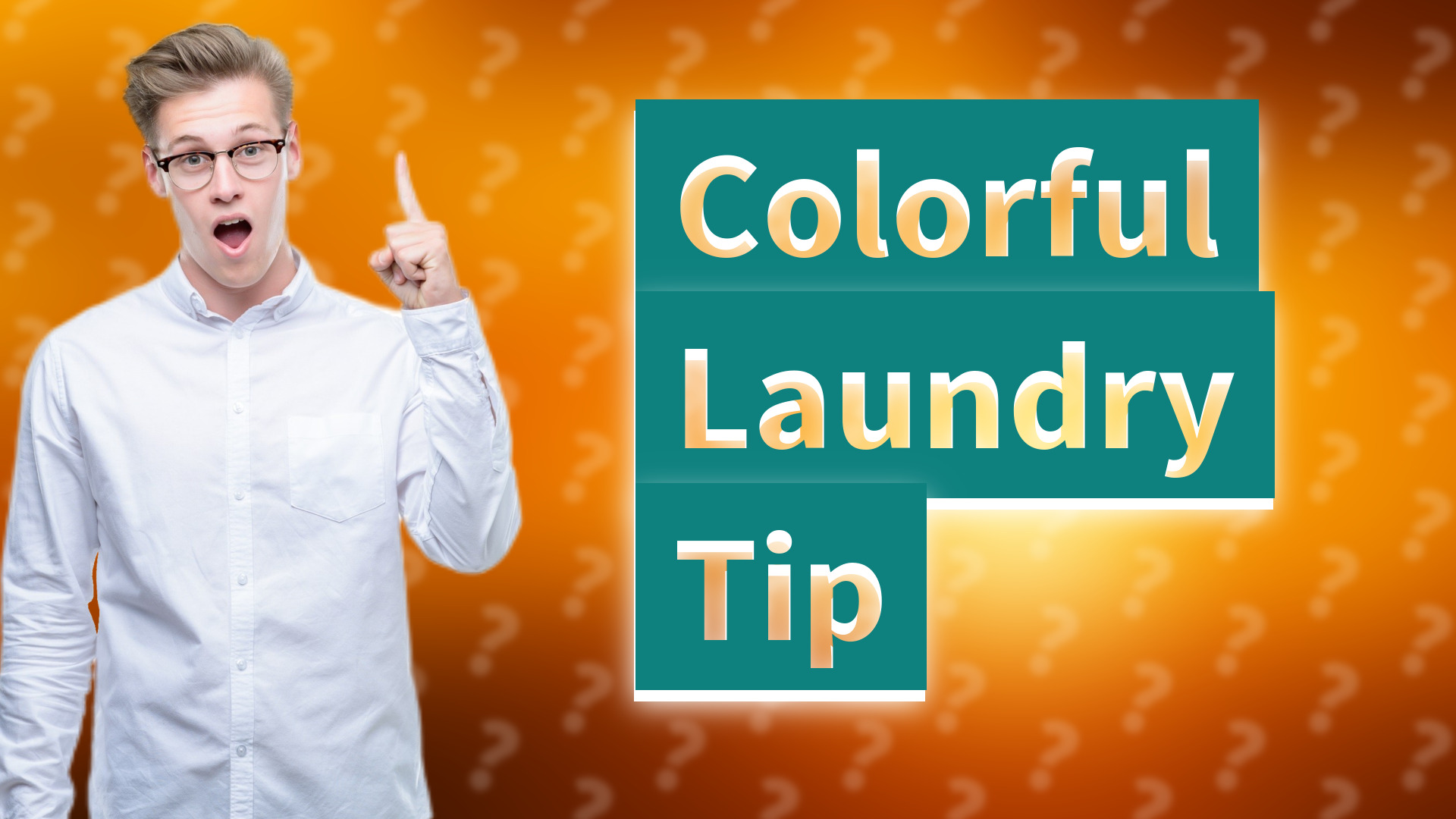 Colorful Laundry Tip