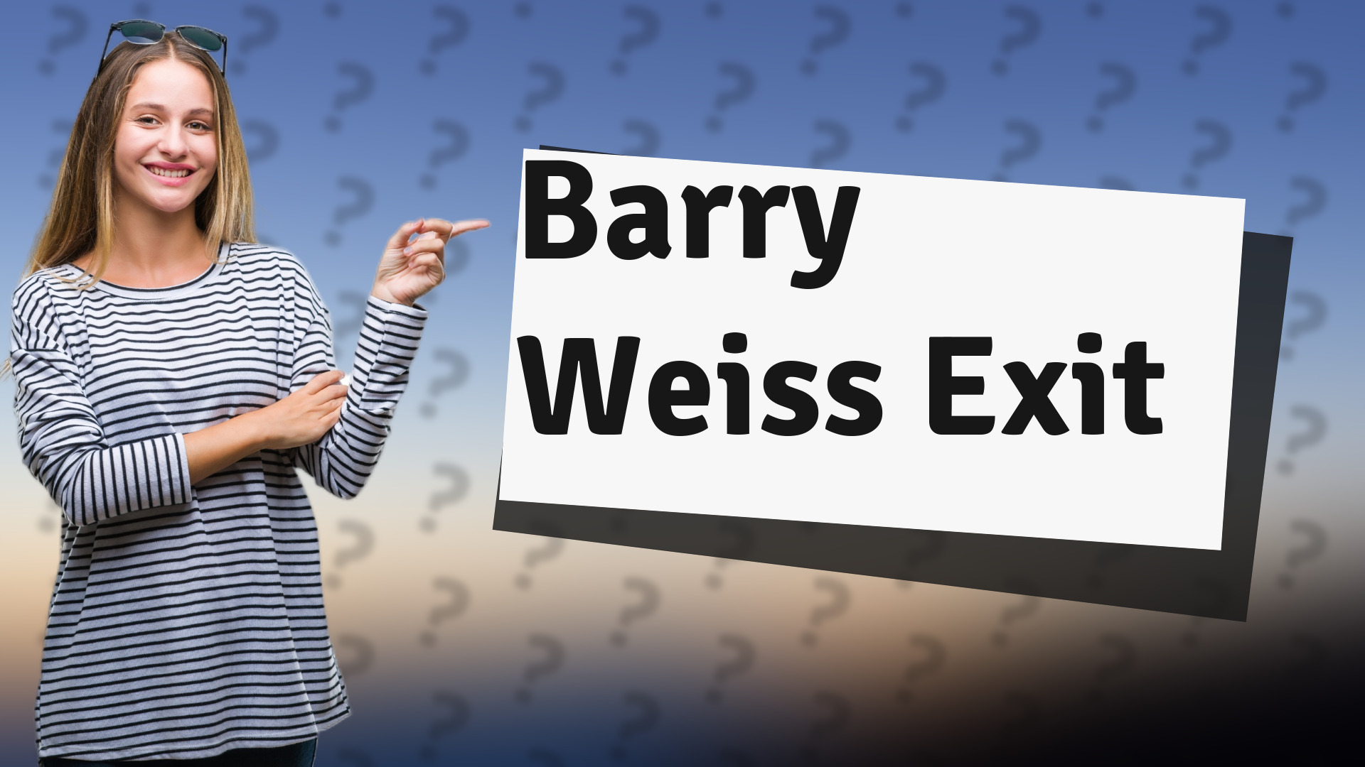 Barry Weiss Exit