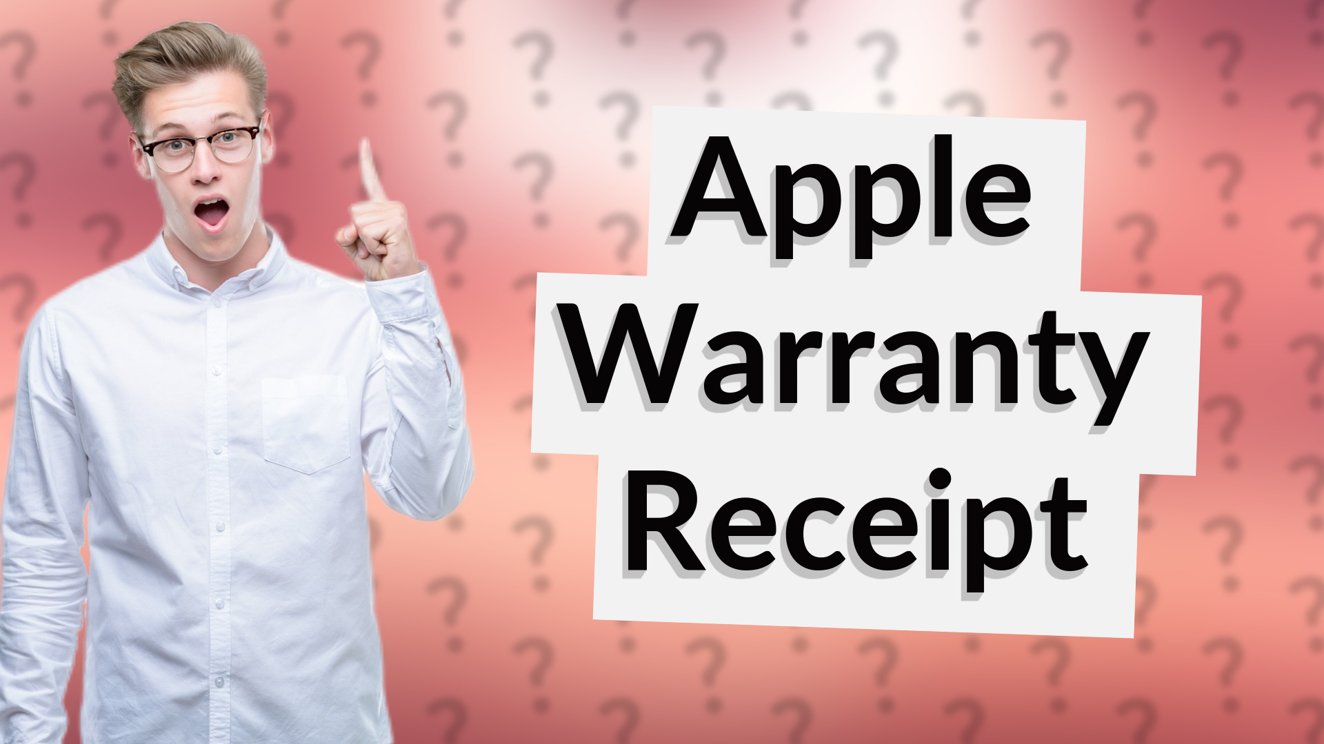 Apple Warranty Receipt