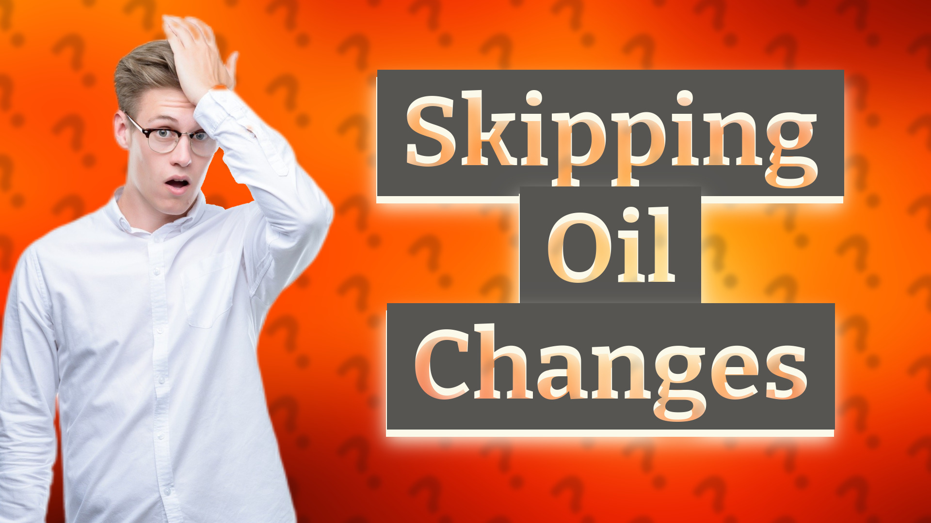 Skipping Oil Changes