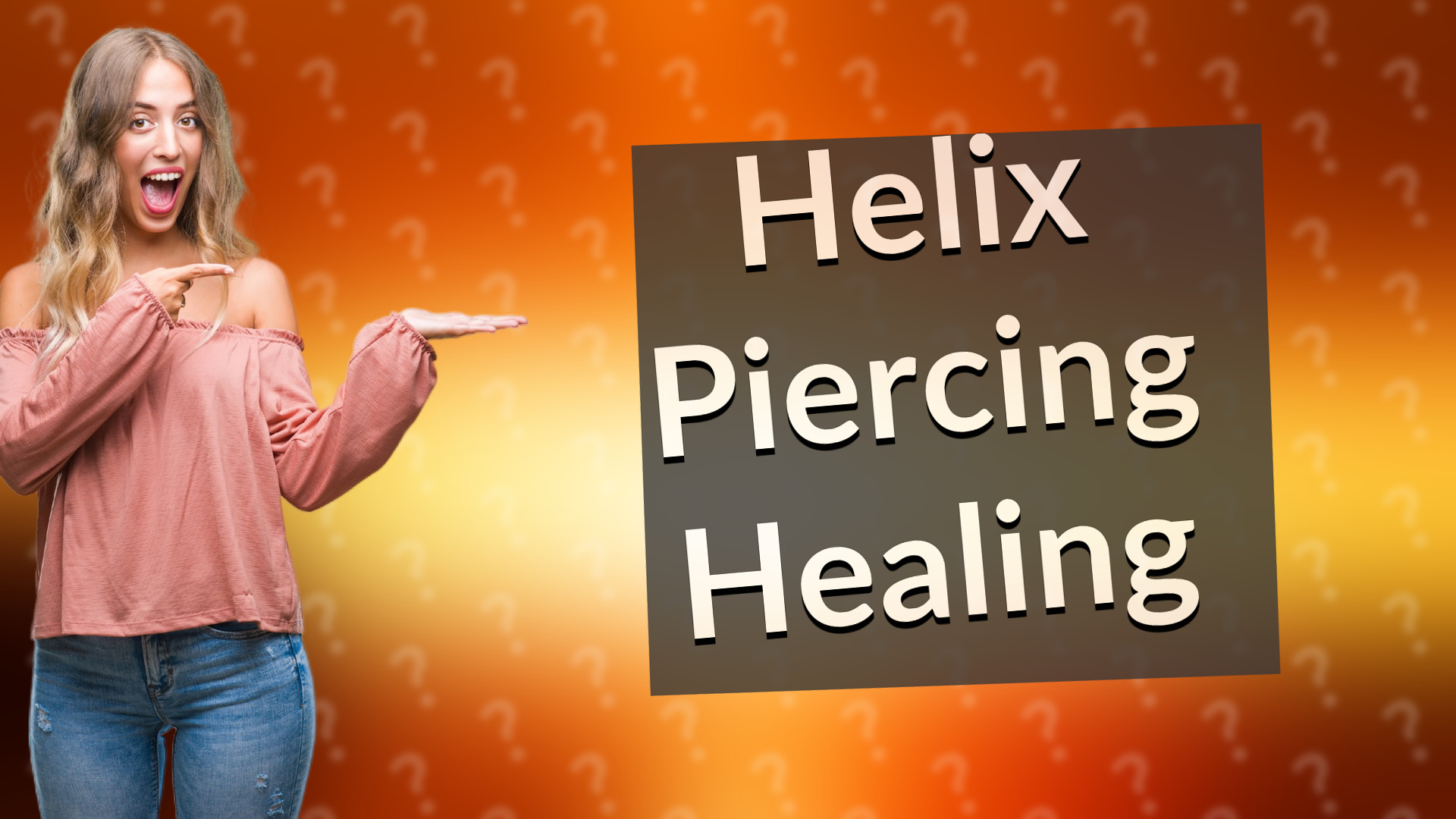 Helix Piercing Healing