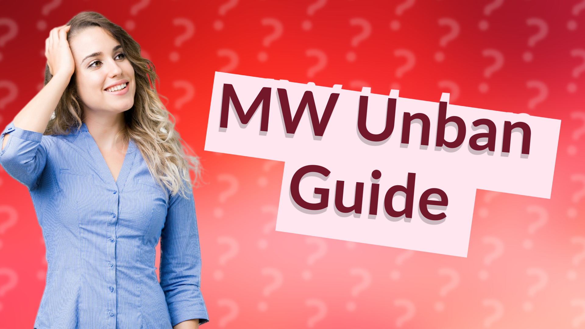 MW Unban Guide