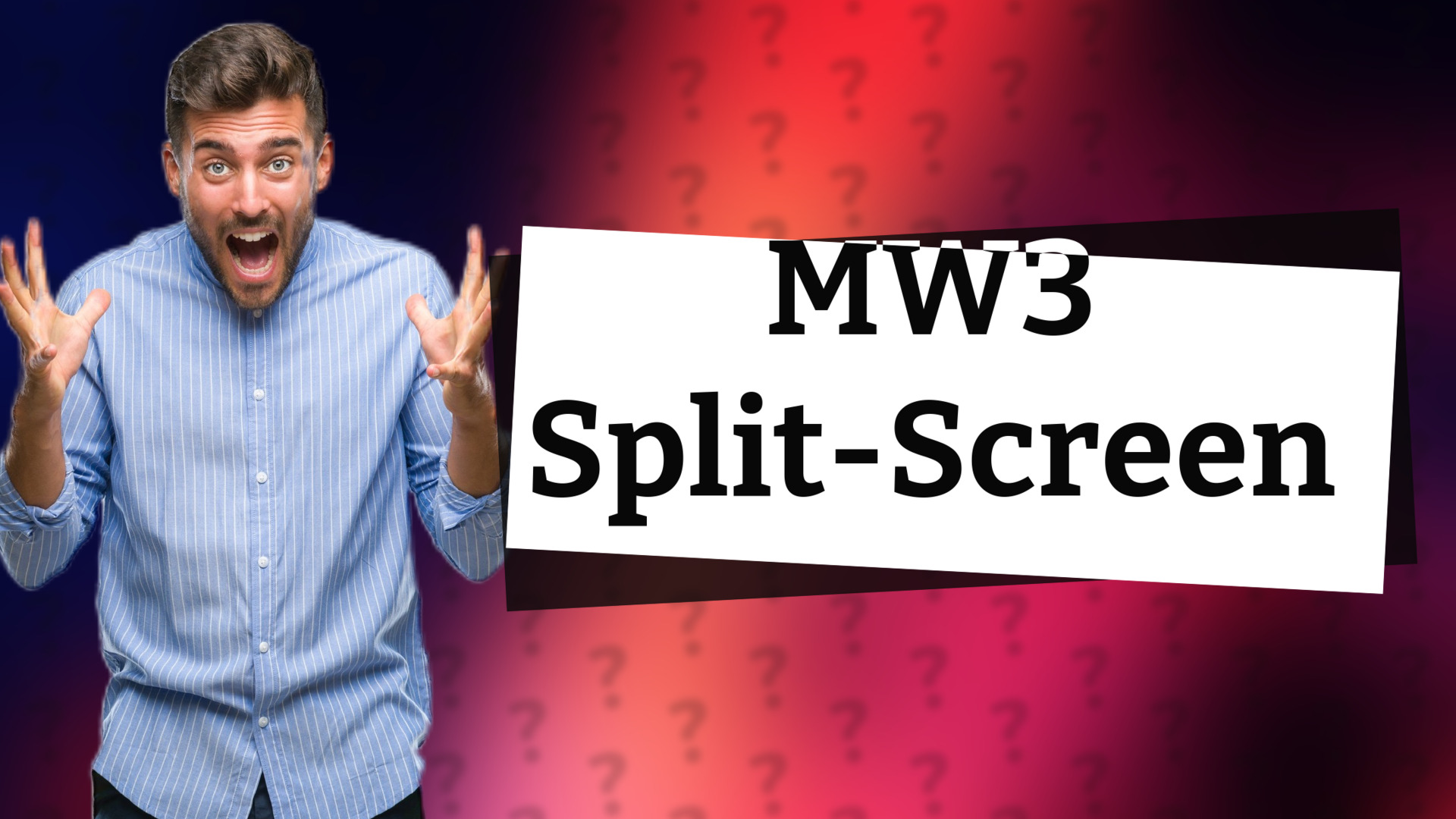 MW3 Split-Screen