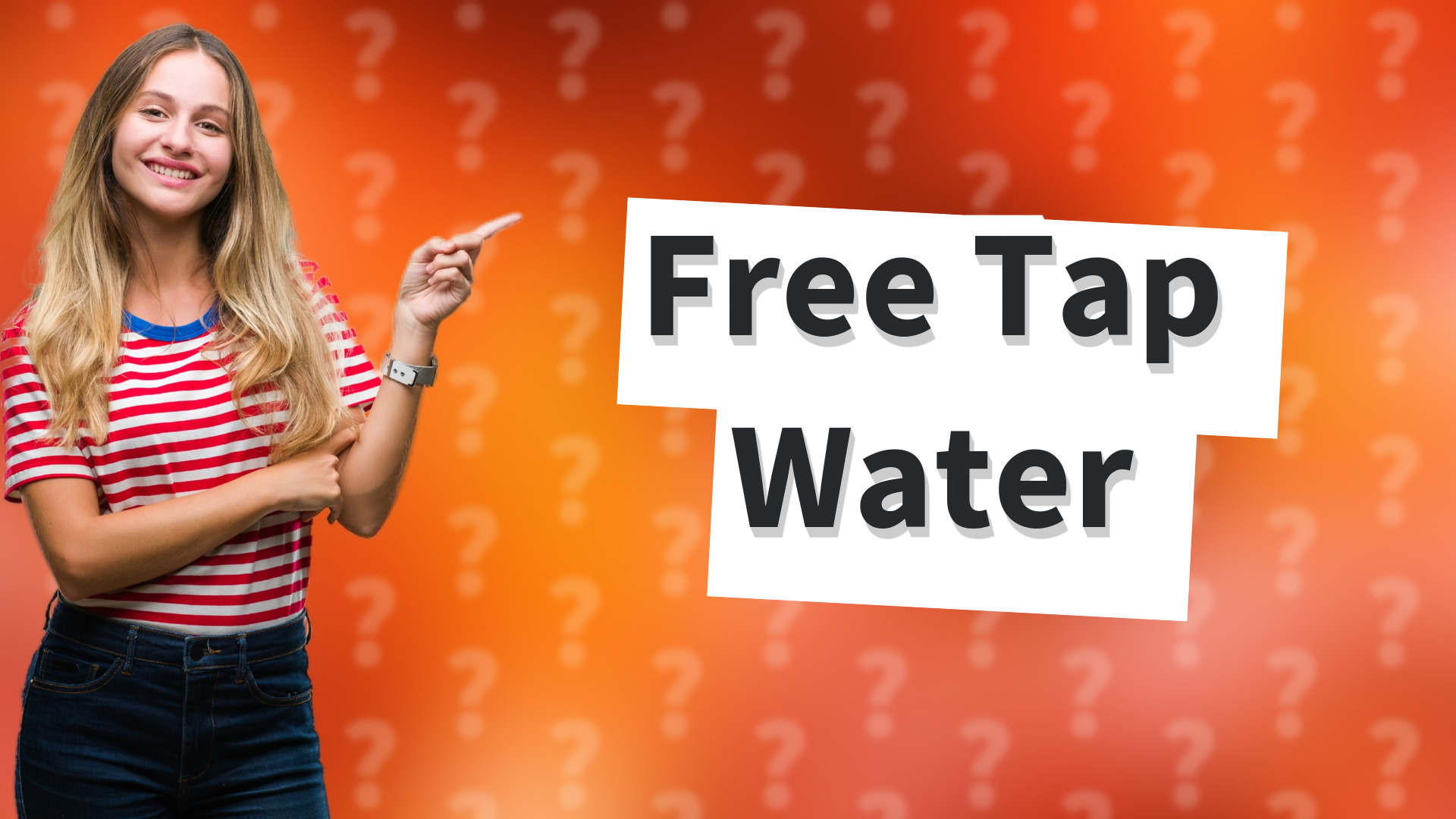 Free Tap Water