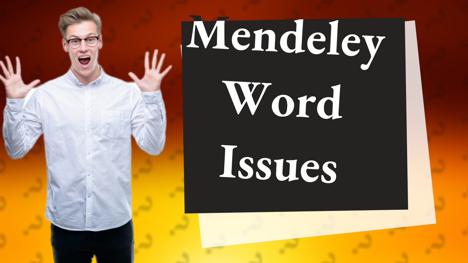 Mendeley Word Issues