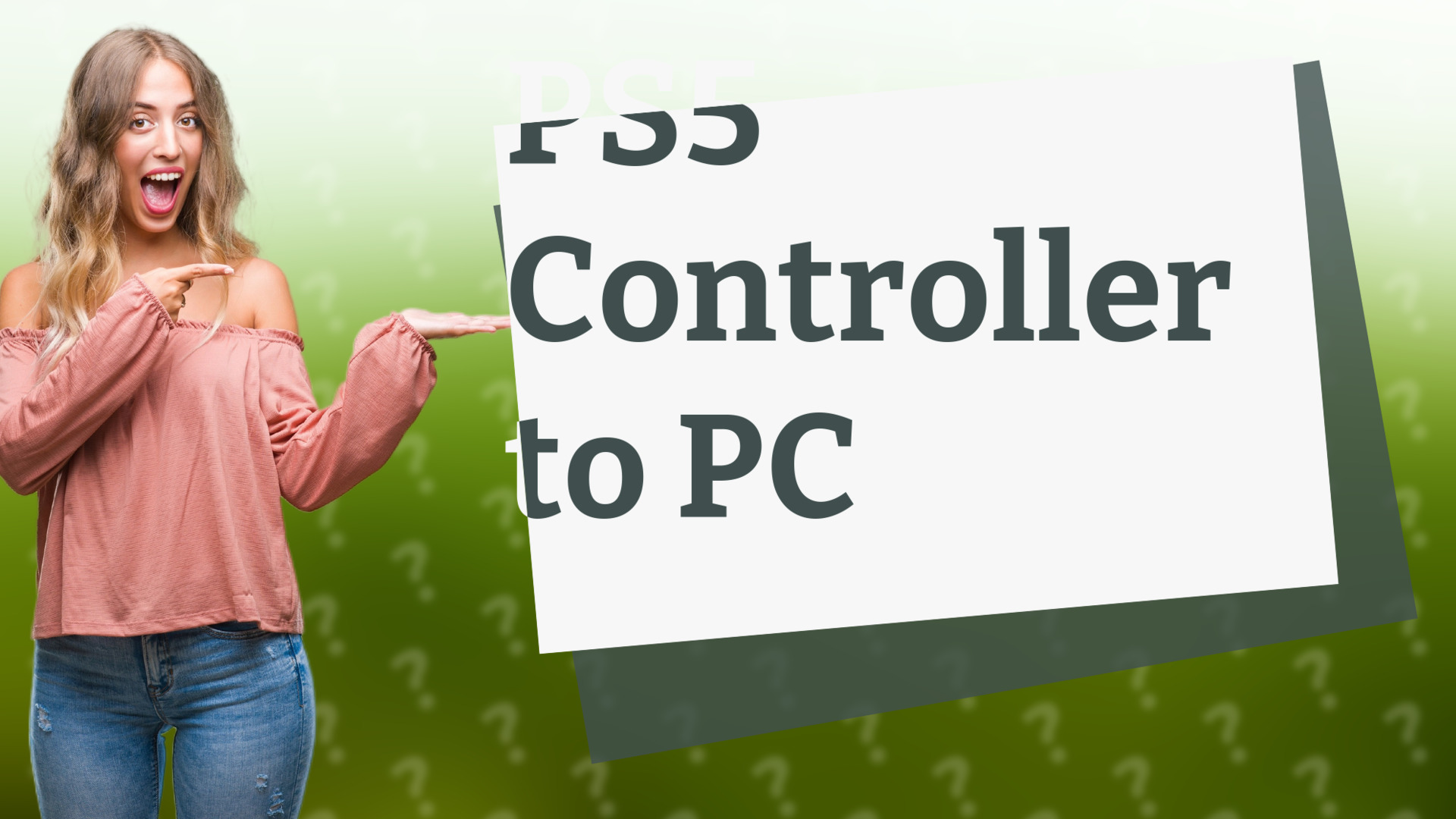 PS5 Controller to PC