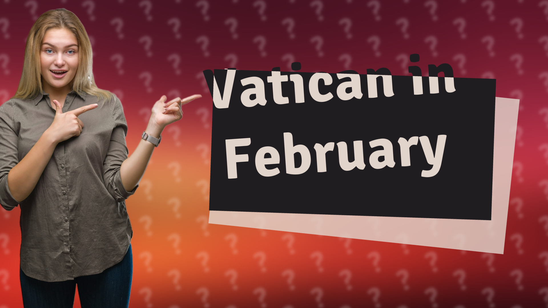 Vatican in February