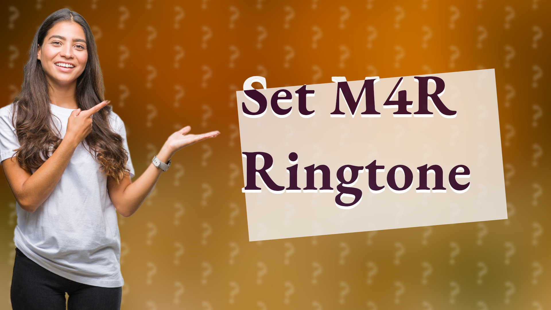 Set M4R Ringtone