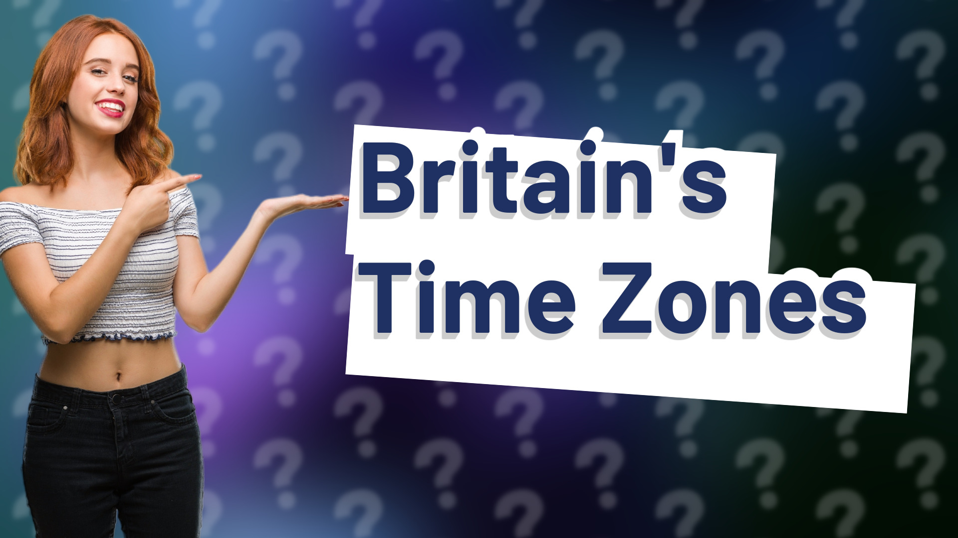 Britain's Time Zones