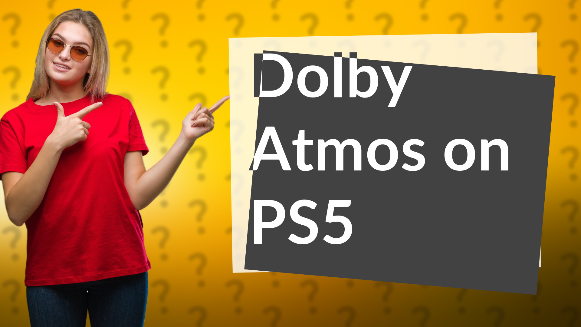 Dolby Atmos on PS5