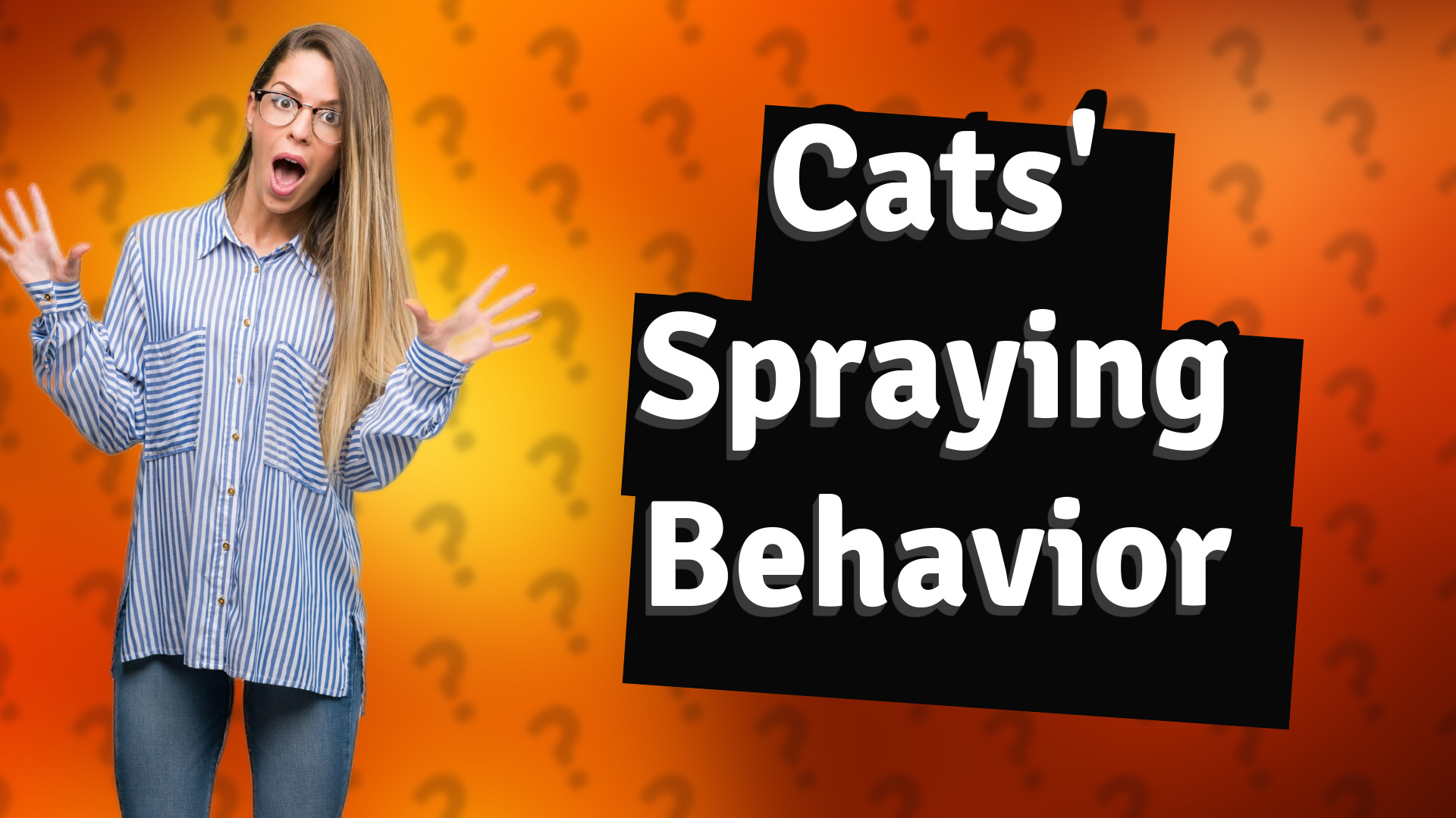 Cats' Spraying Behavior