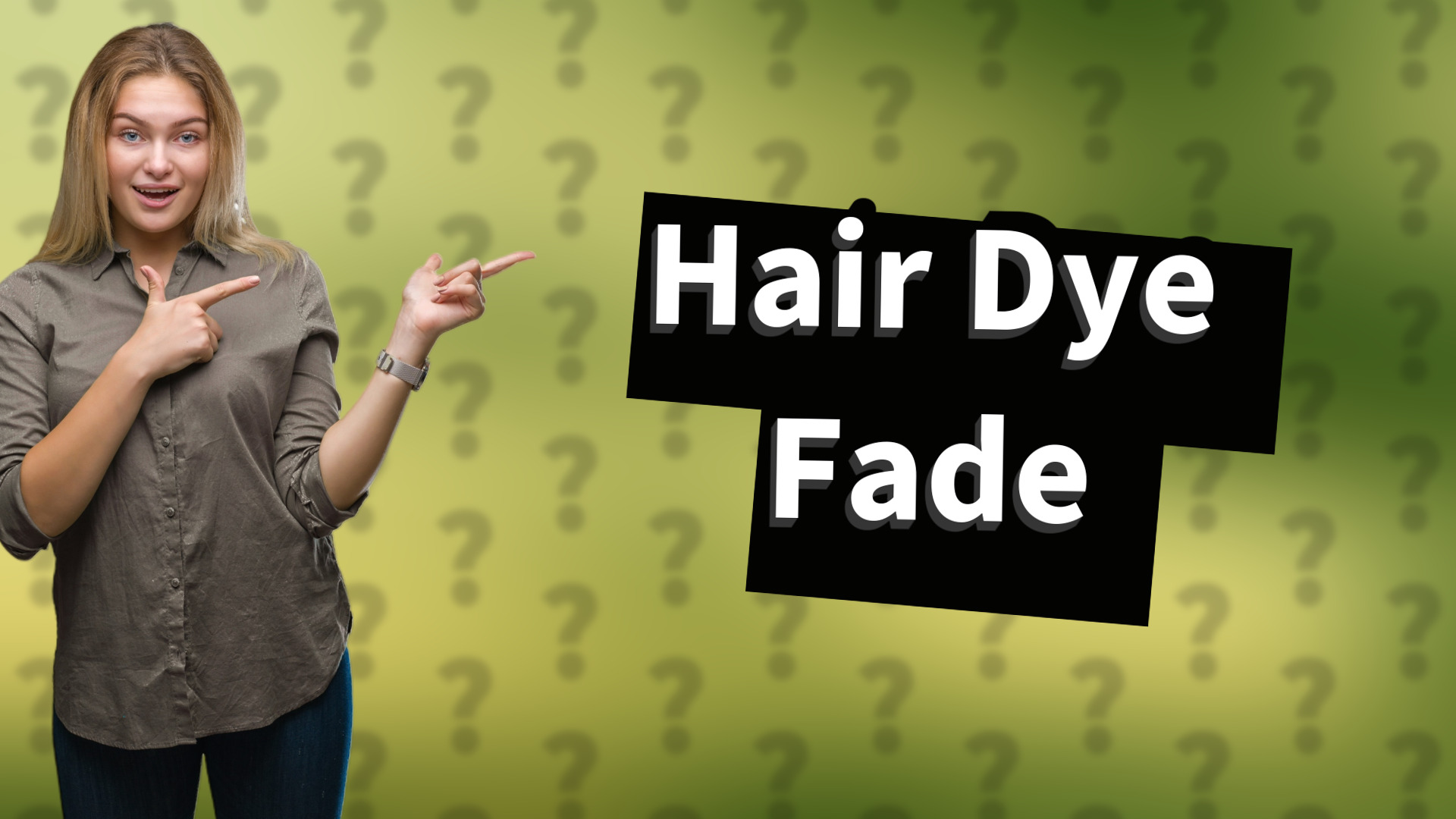 Hair Dye Fade