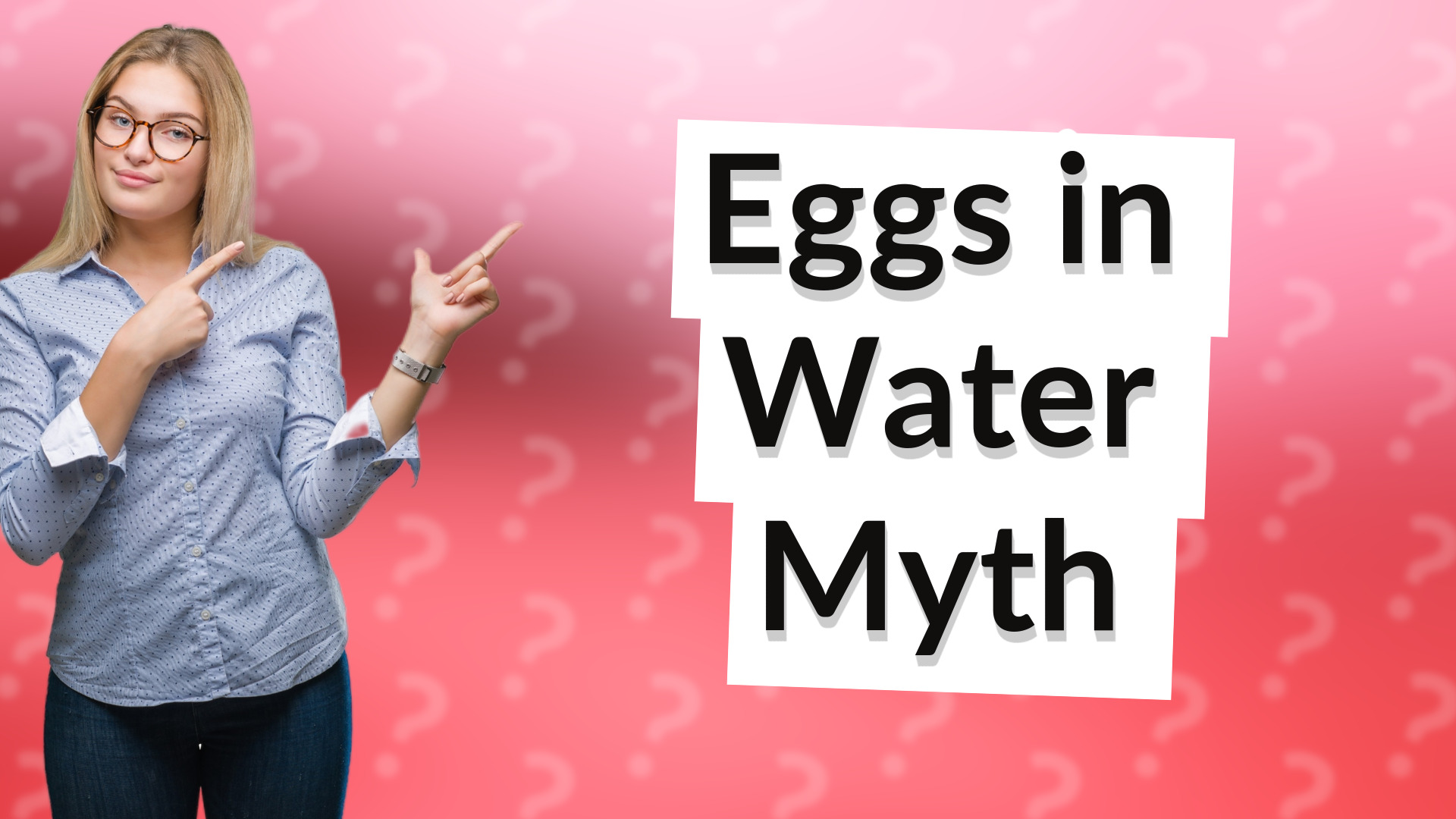 Eggs in Water Myth