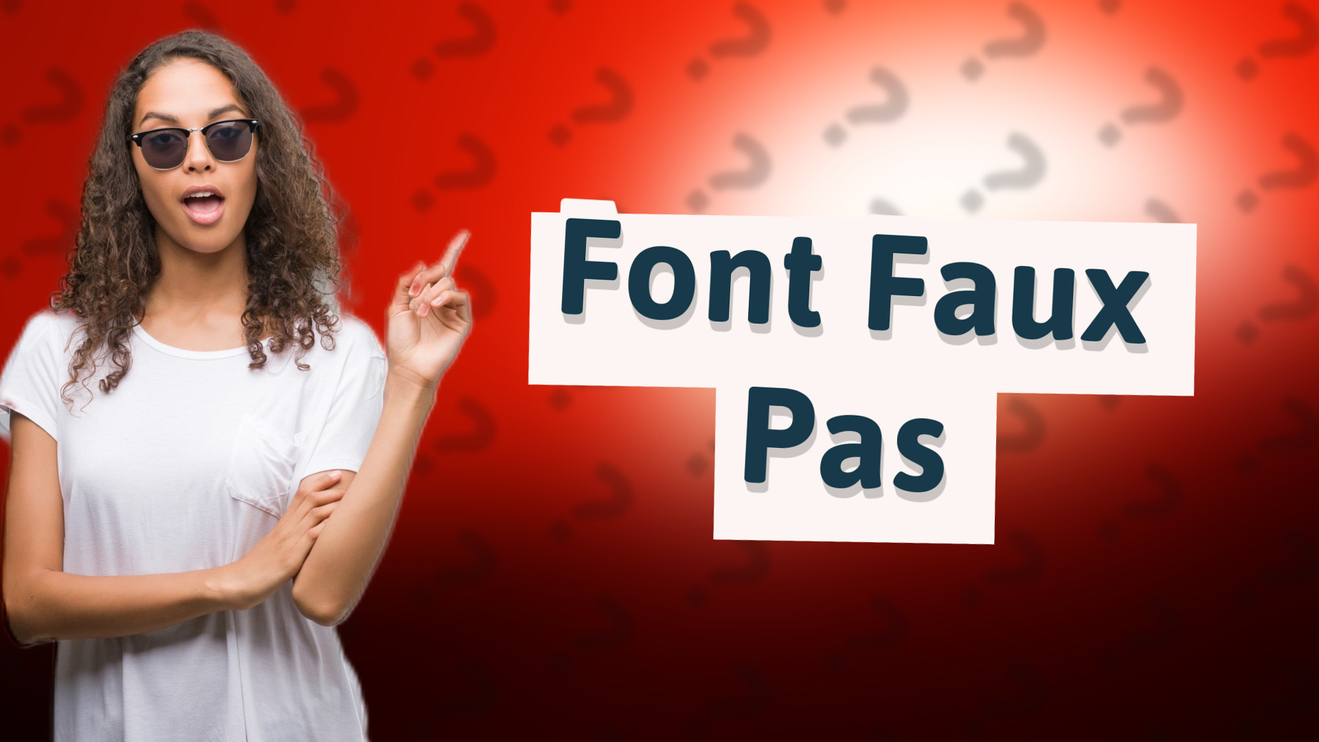 Font Faux Pas