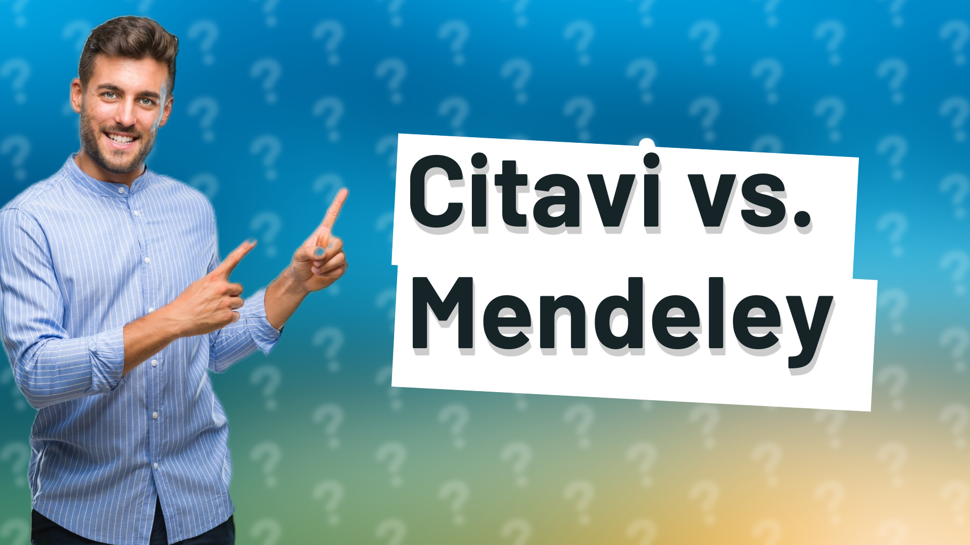 Citavi vs. Mendeley