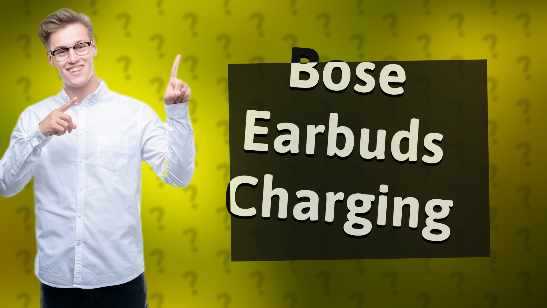 Bose Earbuds Charging